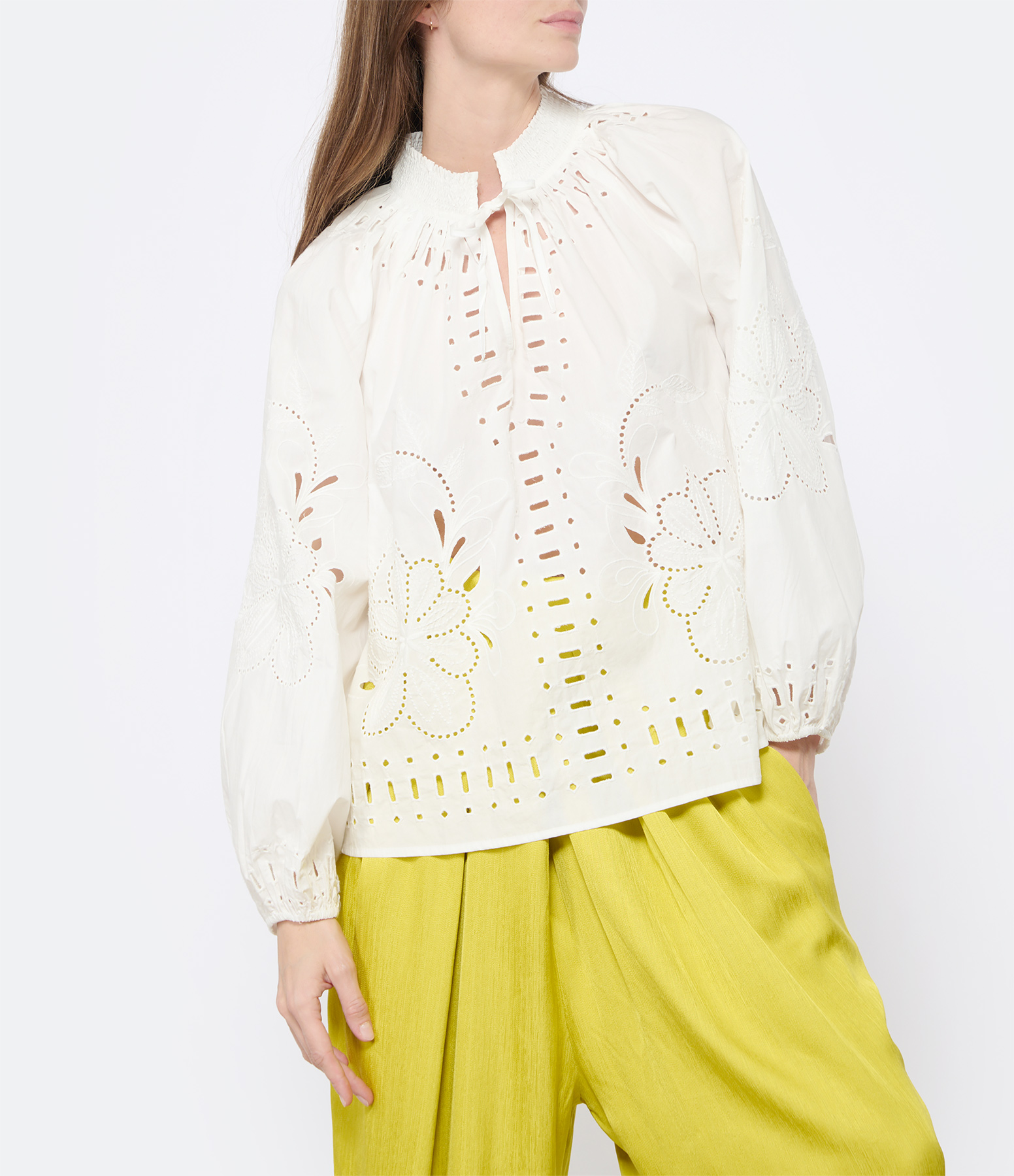 Lucinda White Blouse