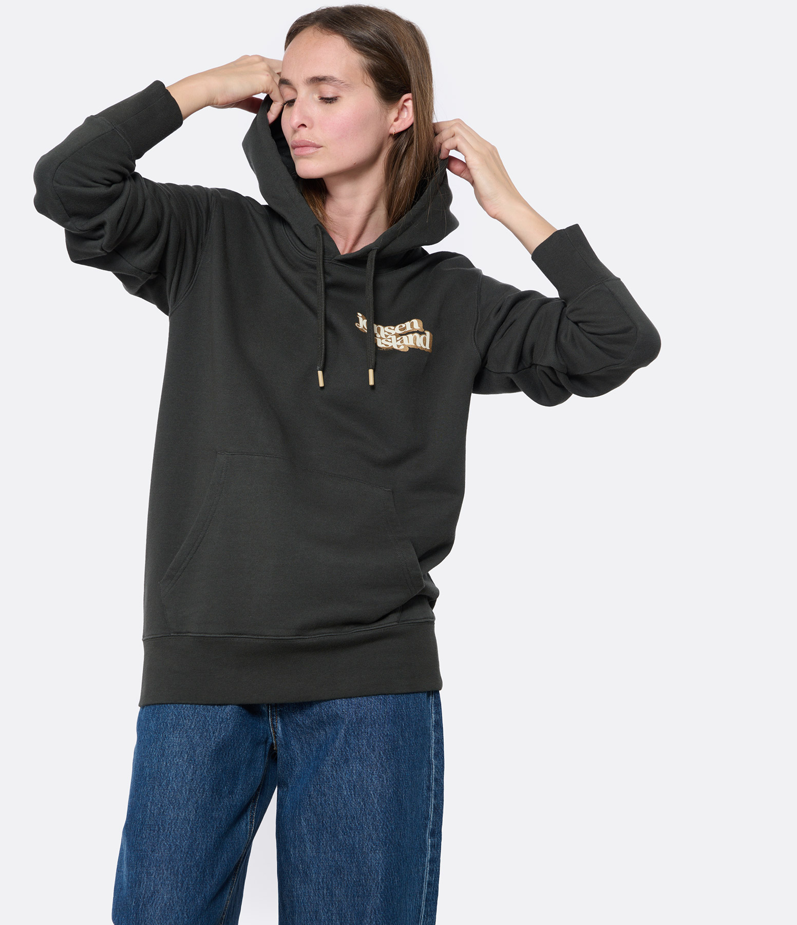 1971 Black Hooded Sweatshirt
