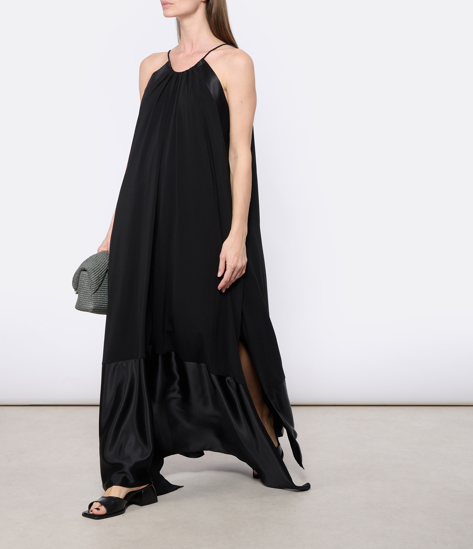 Samaria Black Maxi Dress