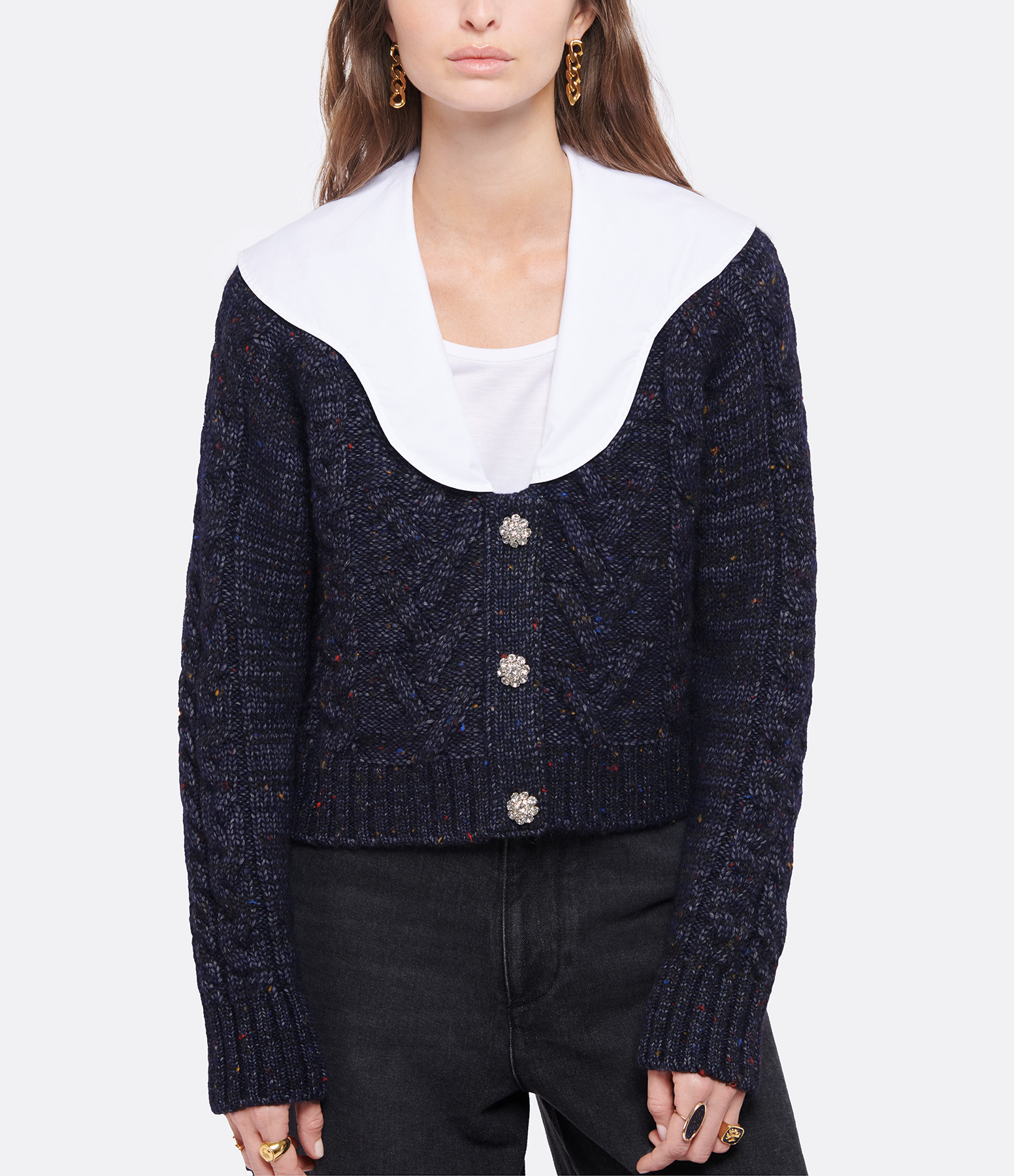 Sky Captain Wool Cardigan