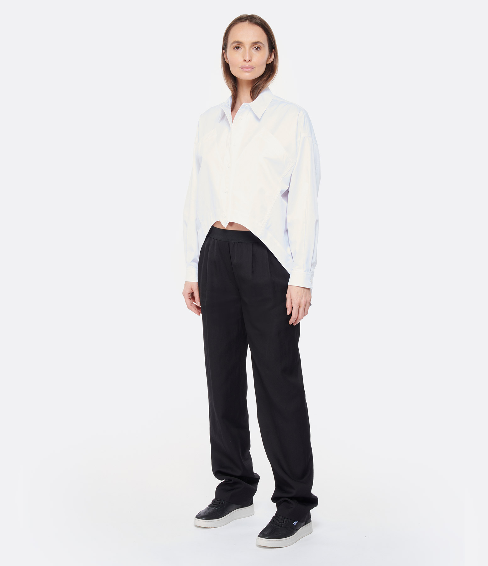 Takaroa Black Linen Trousers