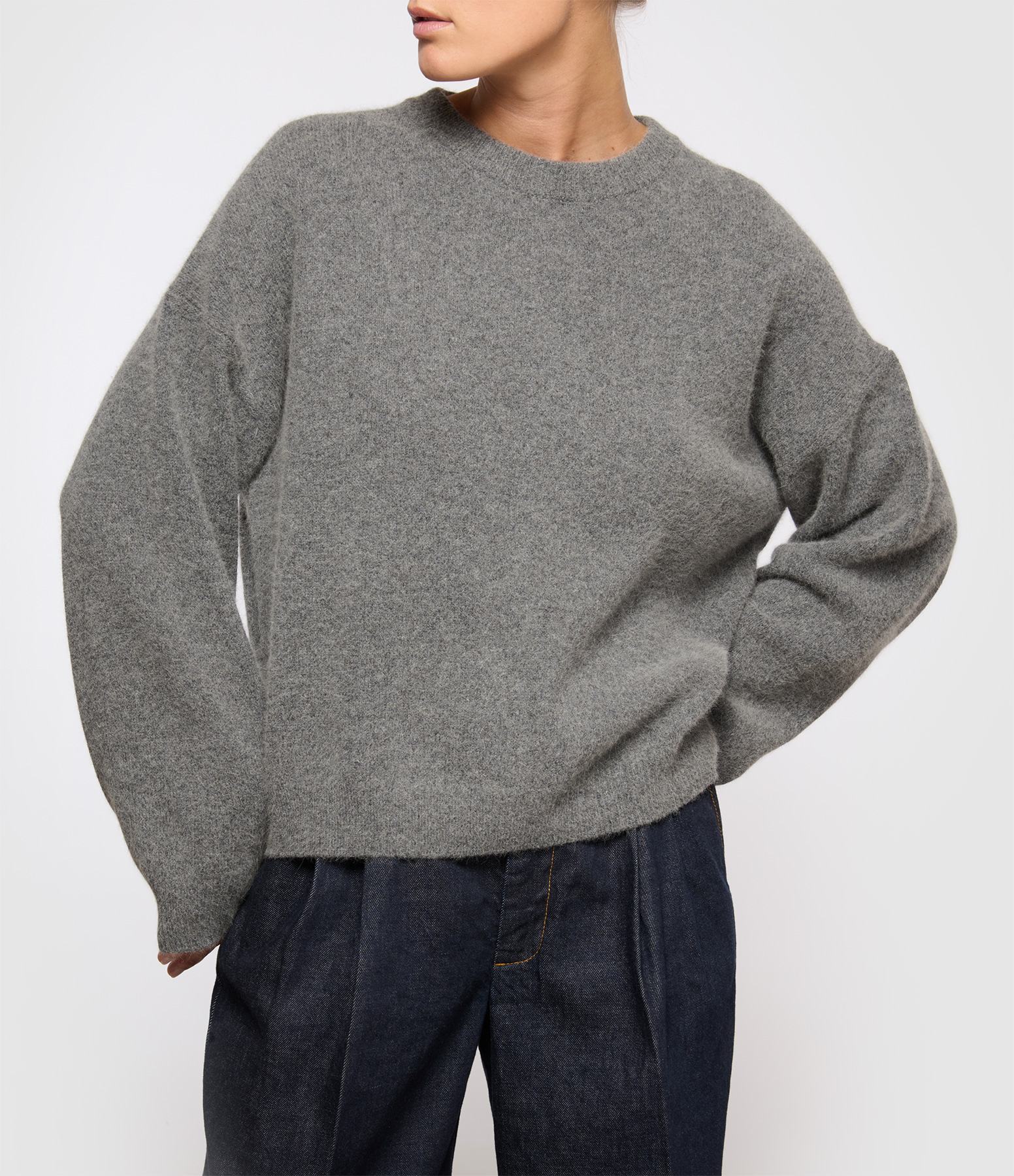 Ropo Sweater in Anthracite