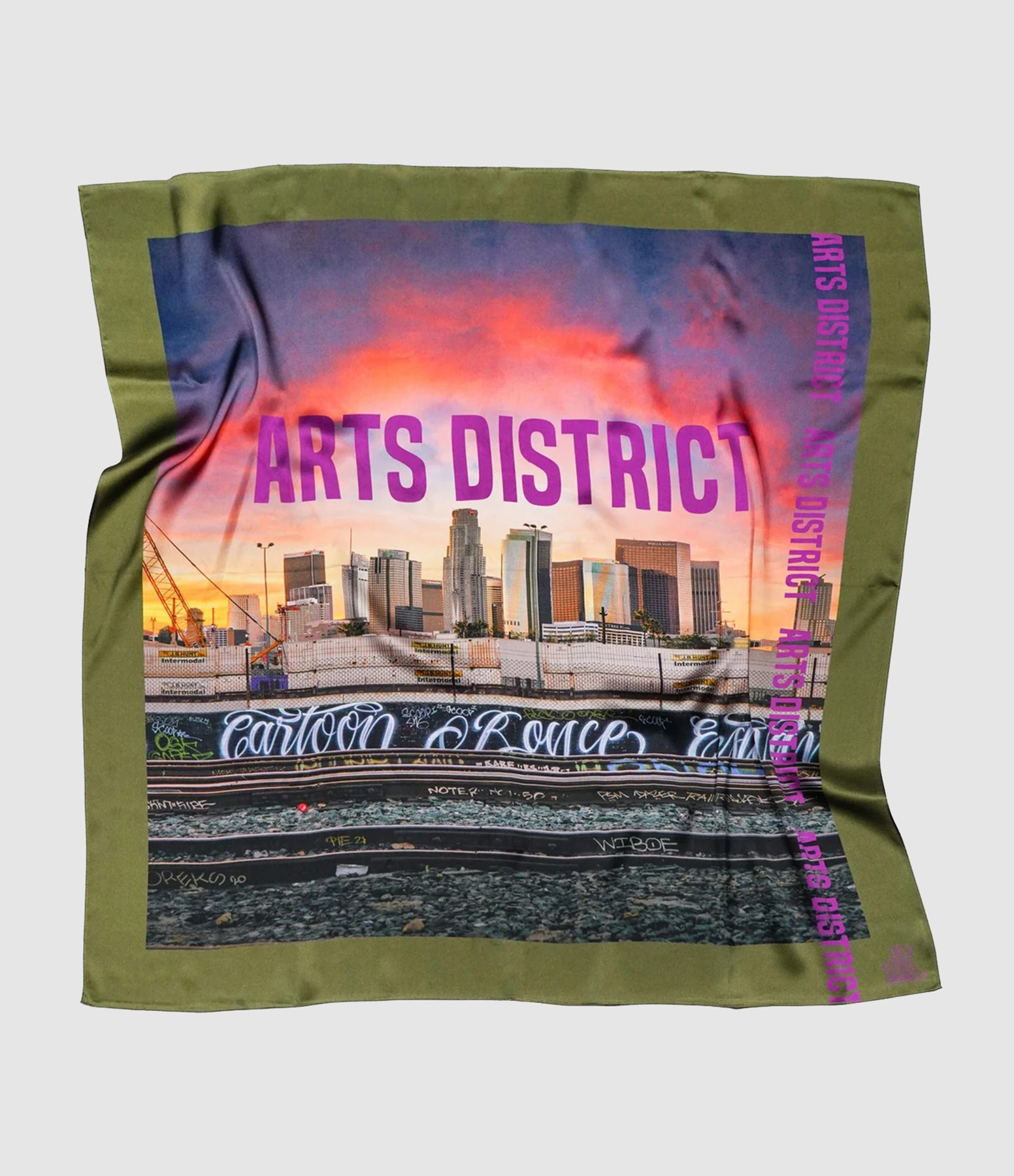 Art District Square Scarf 90x90