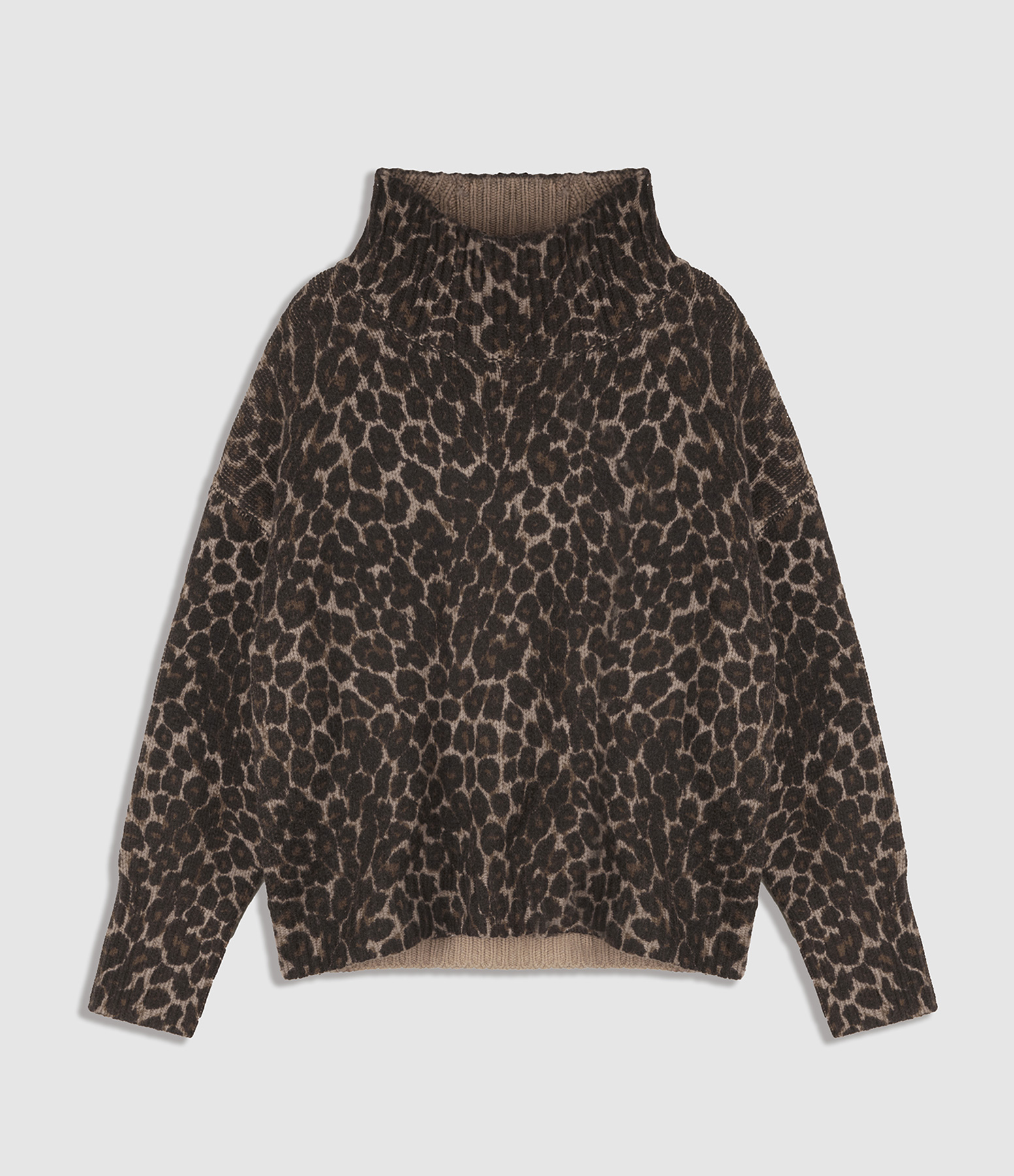 Eric Leopard jumper, JV x Eric Bompard collaboration