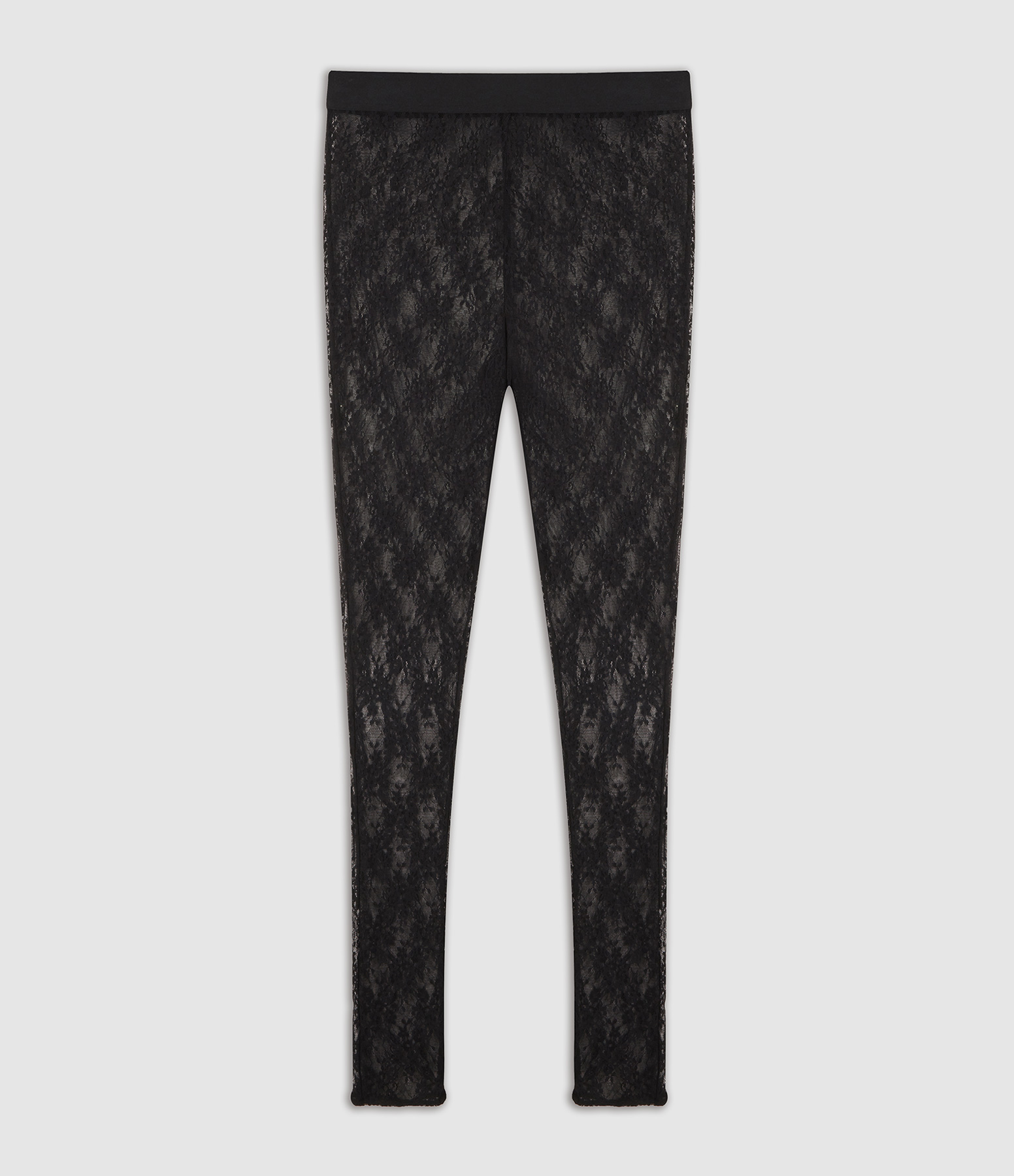 Oxel Black Lace Leggings