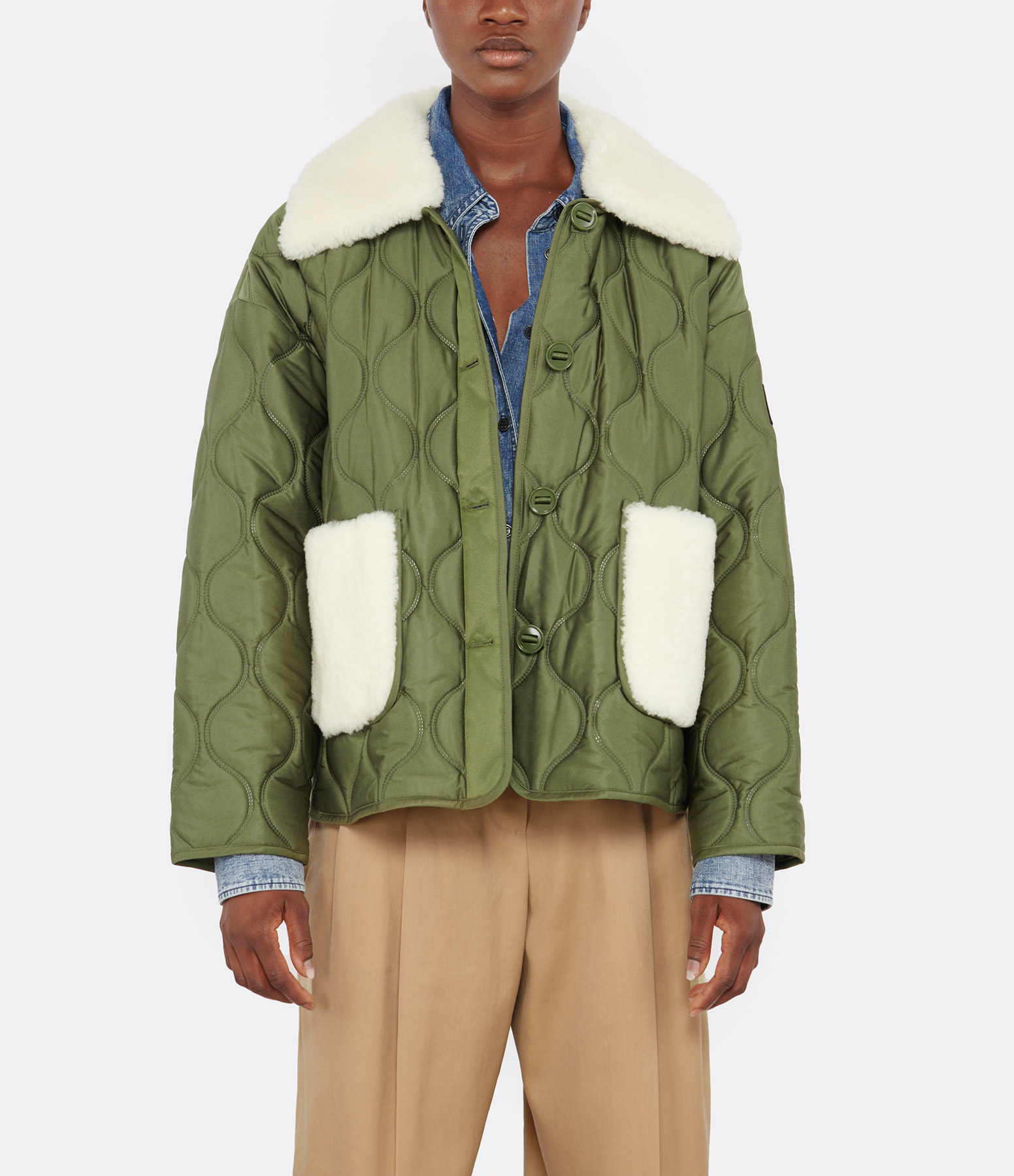 Kenzy Light Military Coat