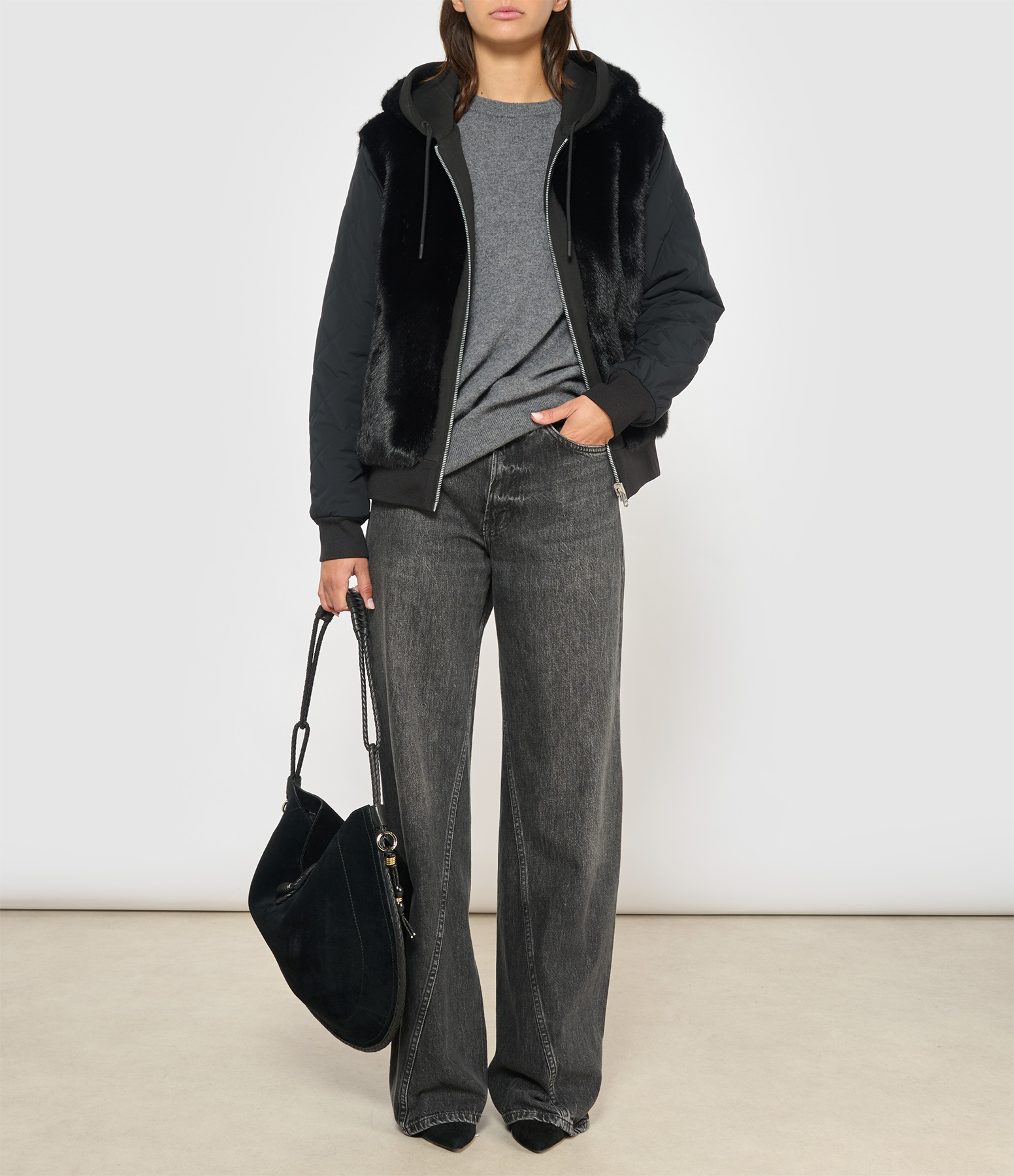 Gwendal Black Sweatshirt