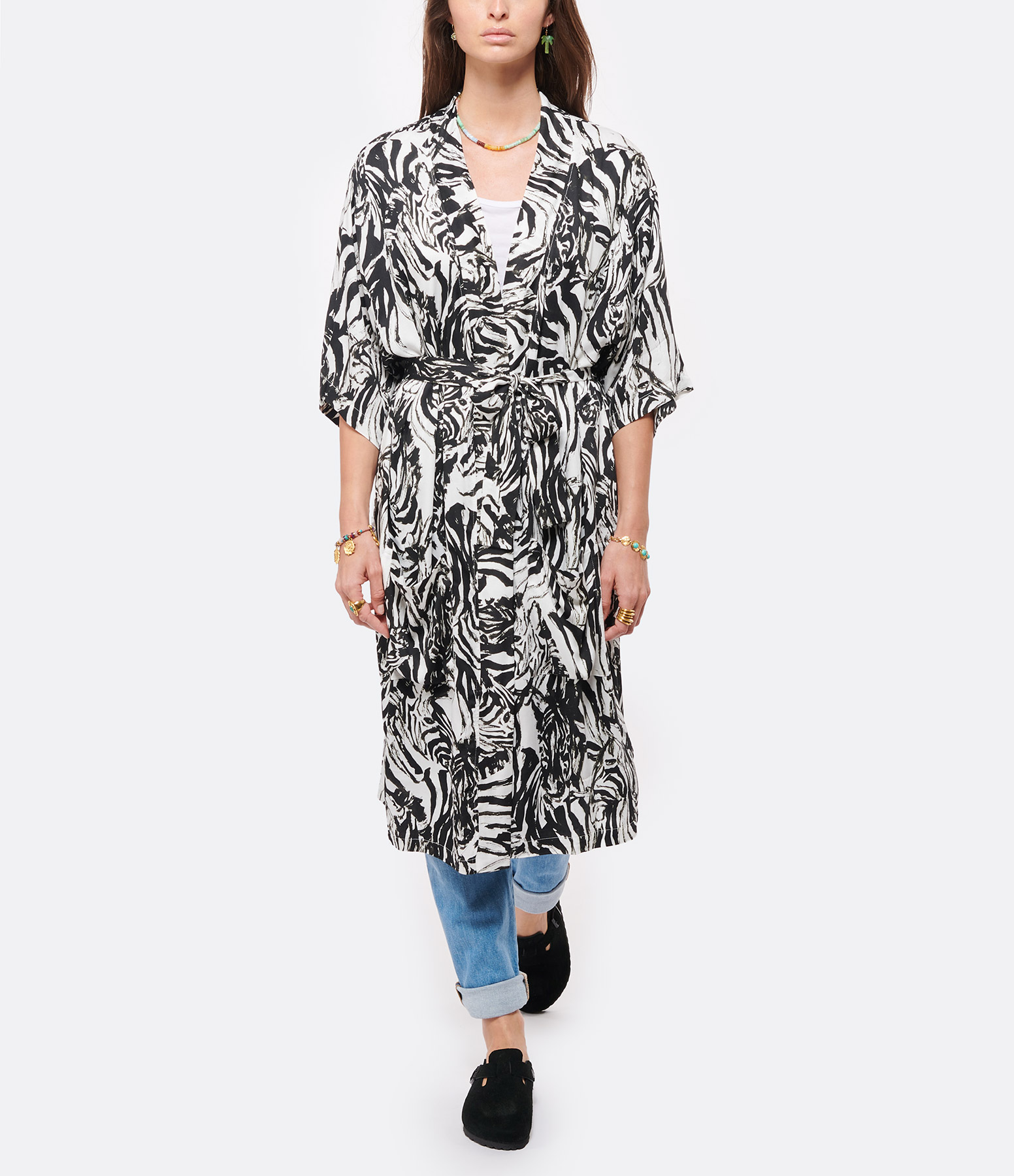 Petunia Jacket – Zebra Print
