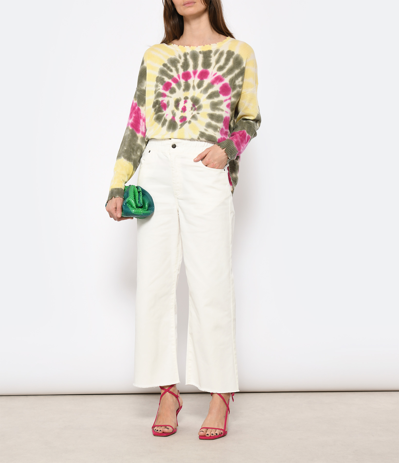 Pantajean Off-White Trousers
