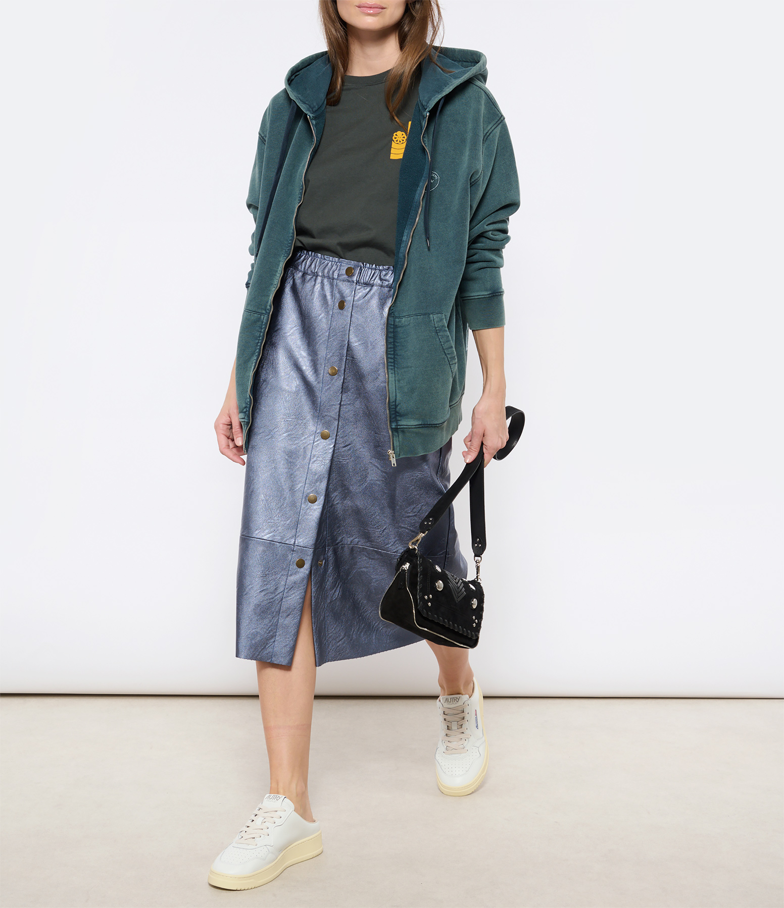 Snapvegan Long Skirt