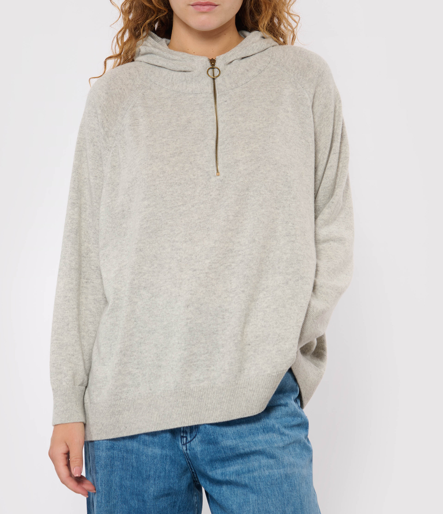 Riviere Light Grey Jumper
