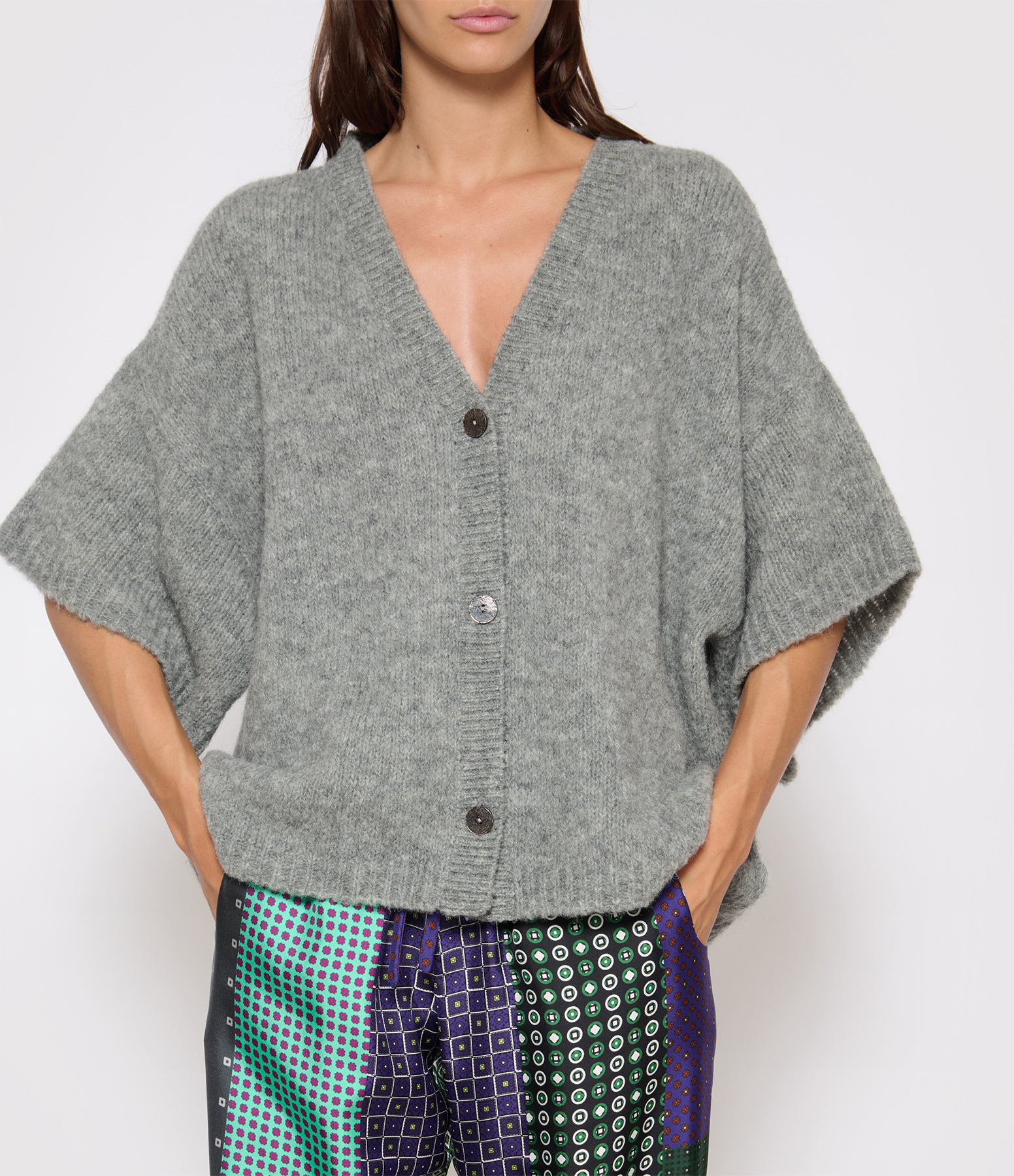 Fawn and Grey Jumper