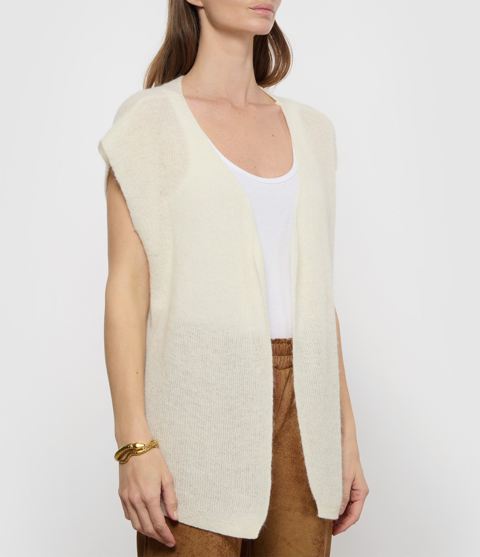 Off-White Heart Poncho