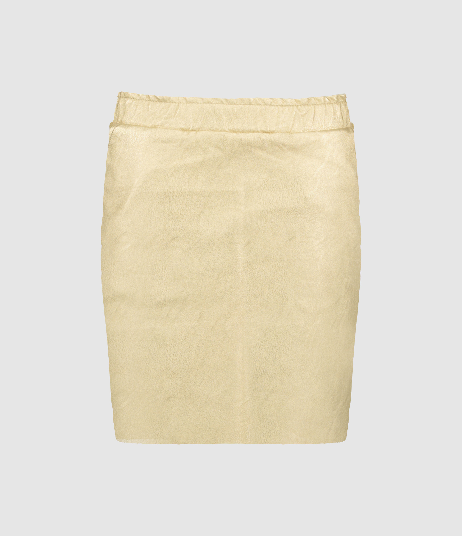 Newmini Gold Short Skirt