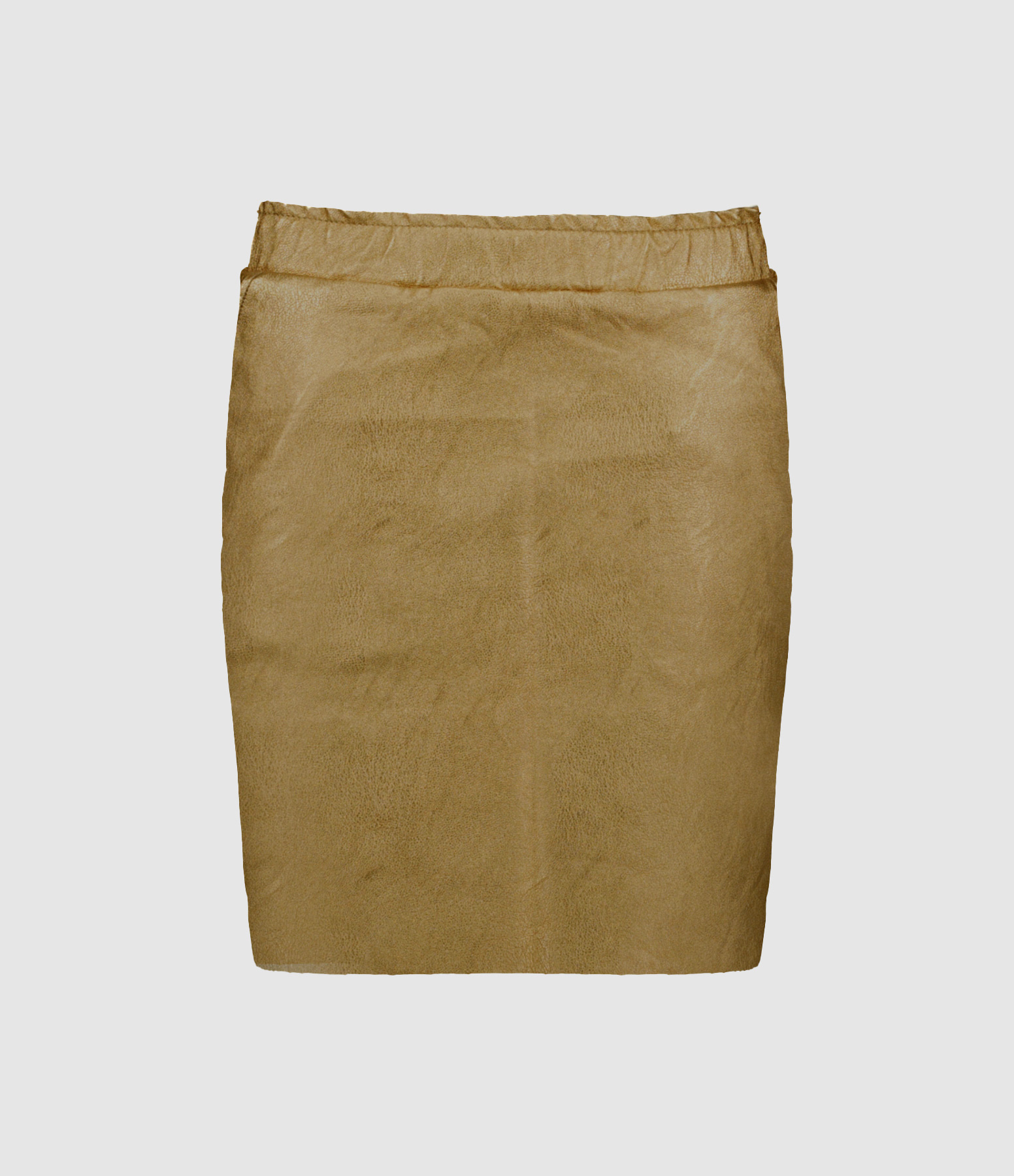 Newmini Brass Short Skirt