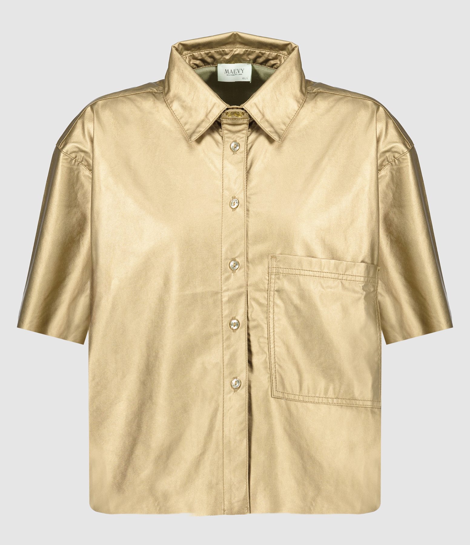 Elle Gold Shirt
