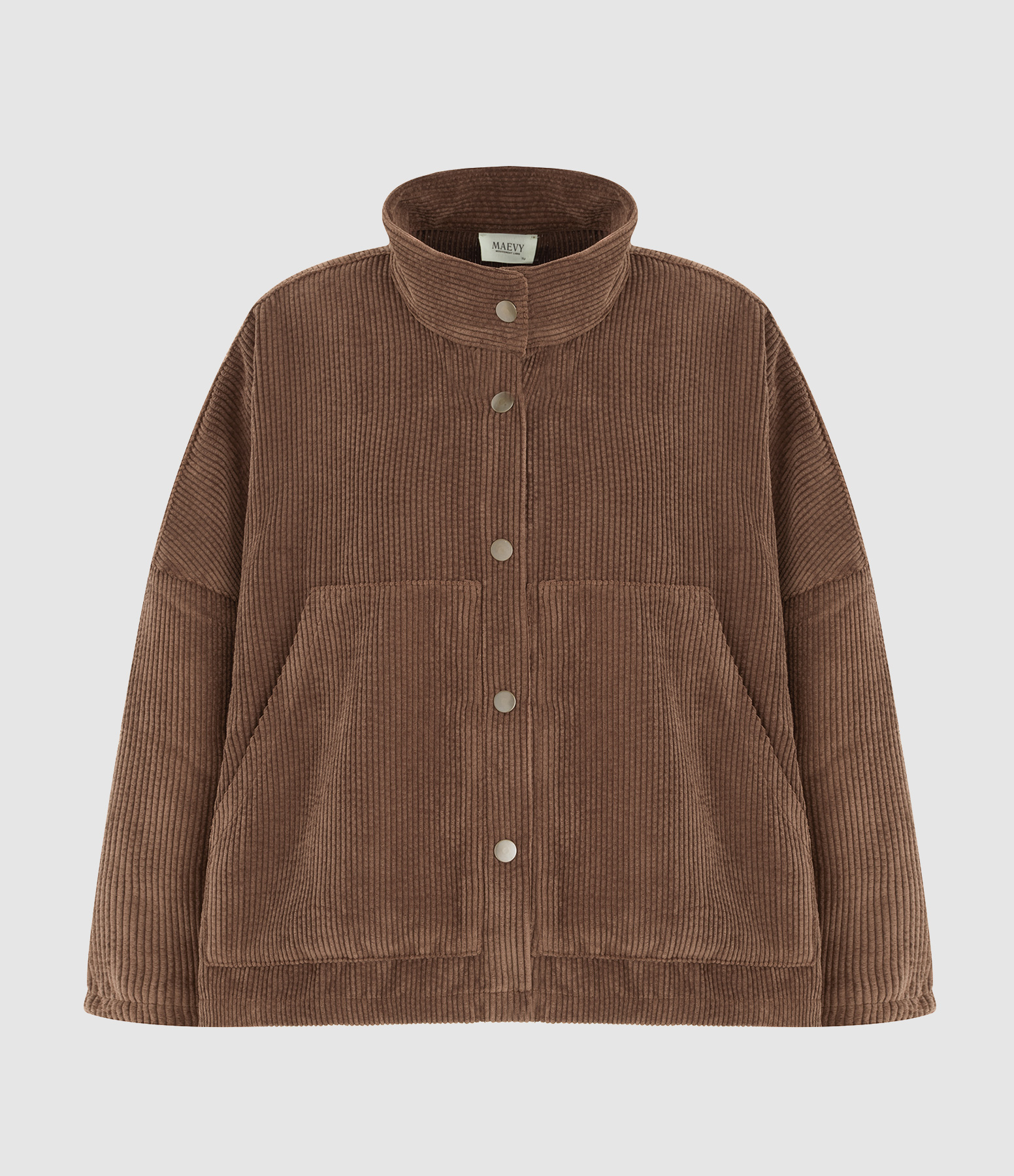 Chocolate-coloured Velvet Jacket