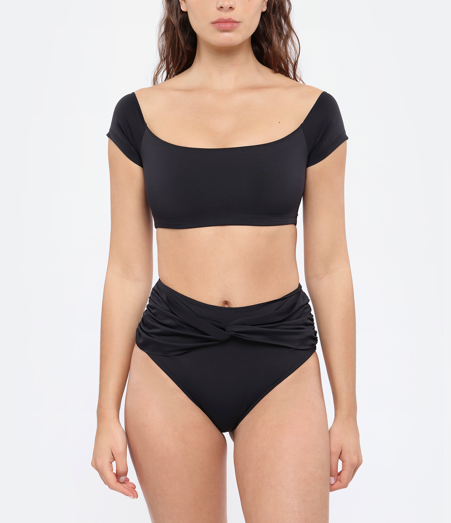 Alesia Black Bikini Swimsuit