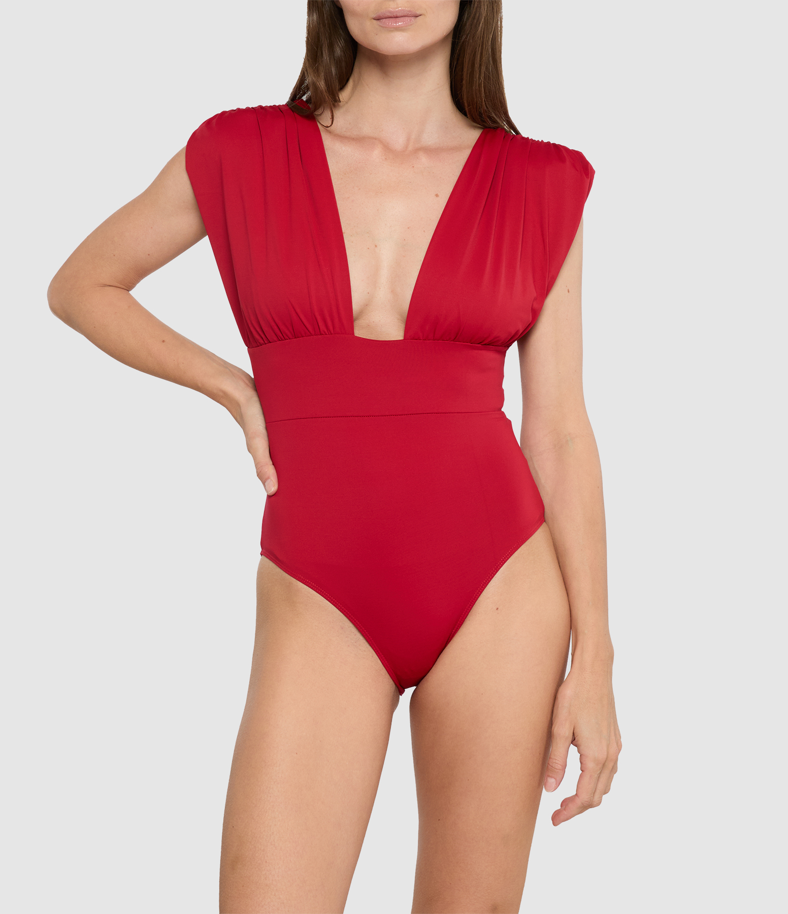 Monceau 1P Swimsuit Red