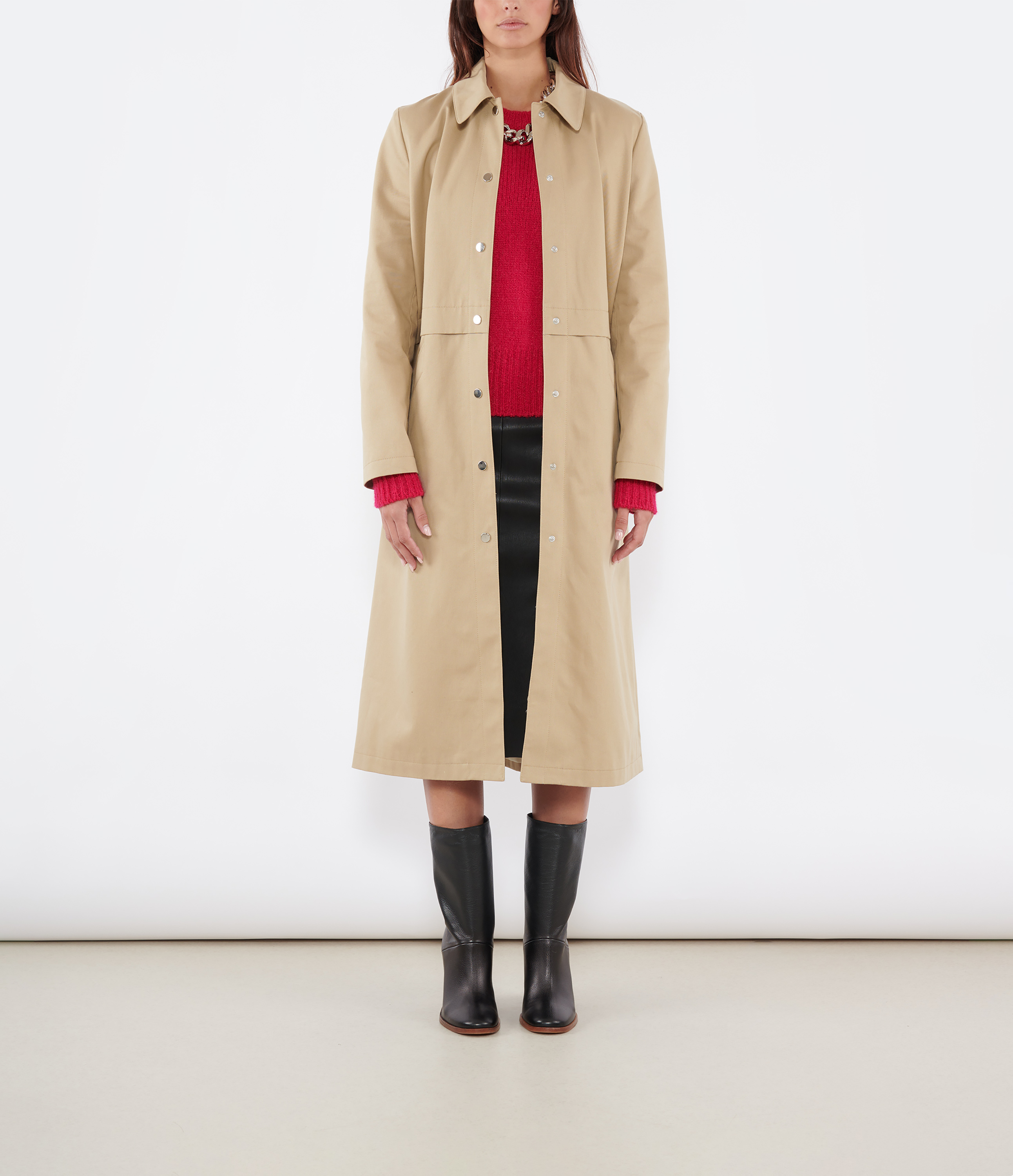 Florie Beige Coat