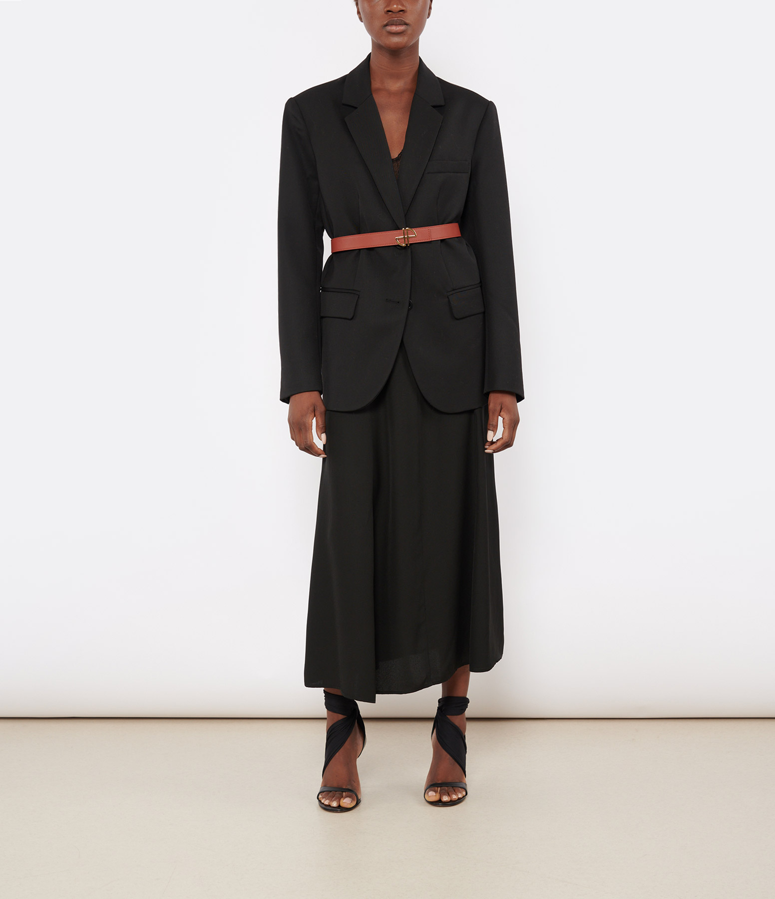 Gigi Long Black Skirt