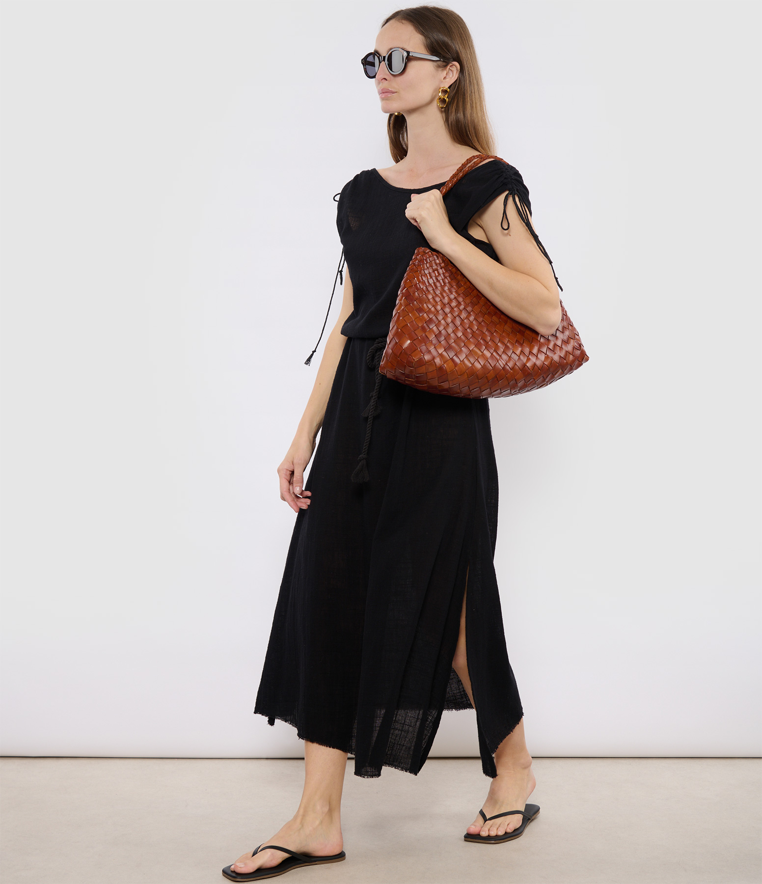 Alexandrie Black Maxi Dress