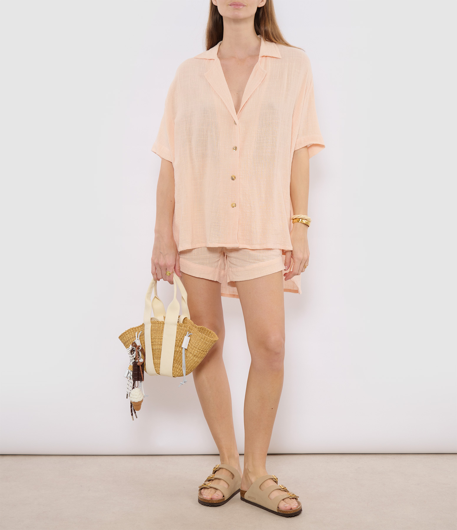 Bonifacio Pastel Pink Shorts