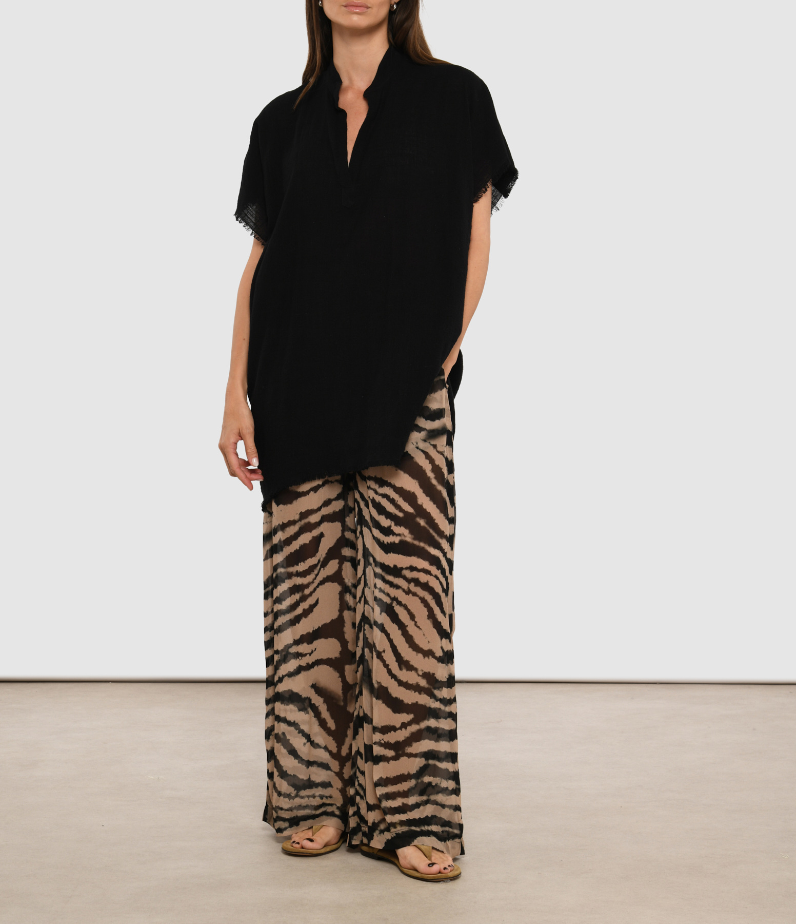 Propriano Black Tunic