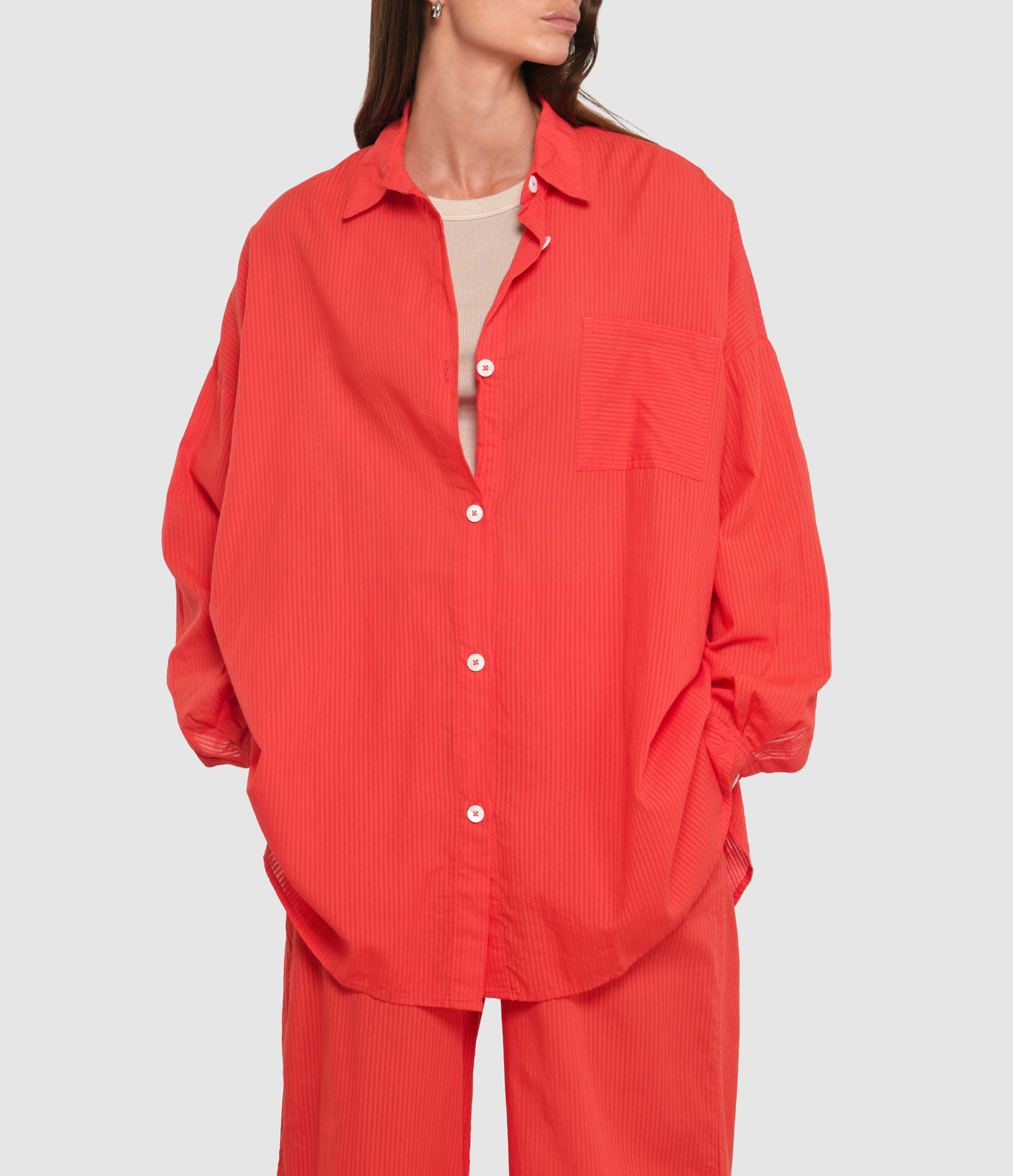 Port Miou Coral Shirt