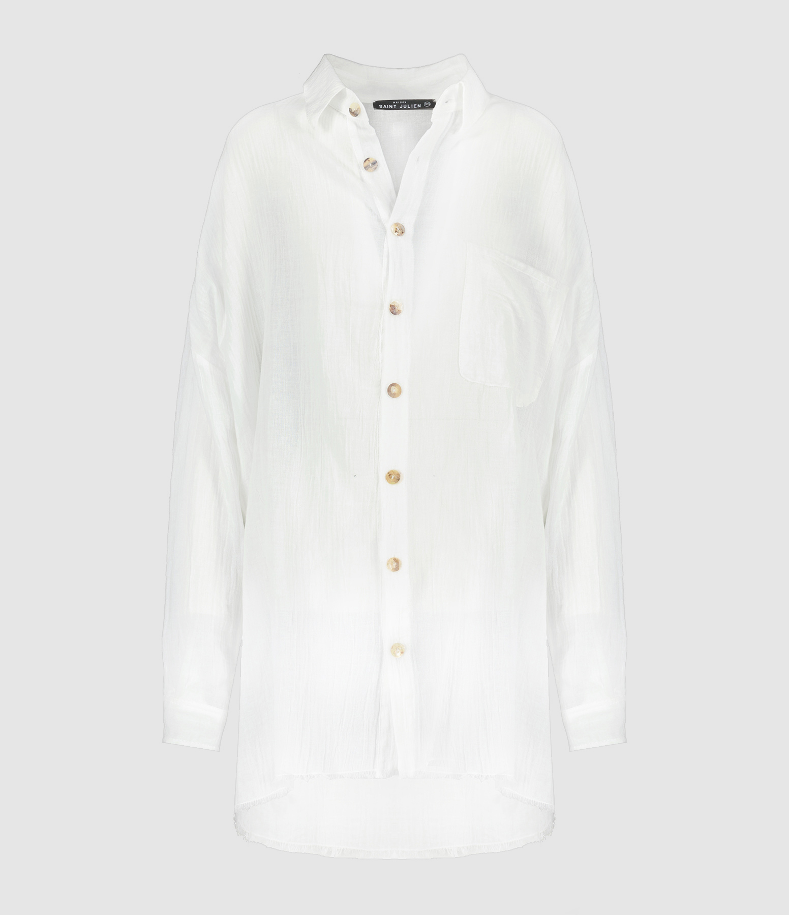 White Cotton Mykonos Dress