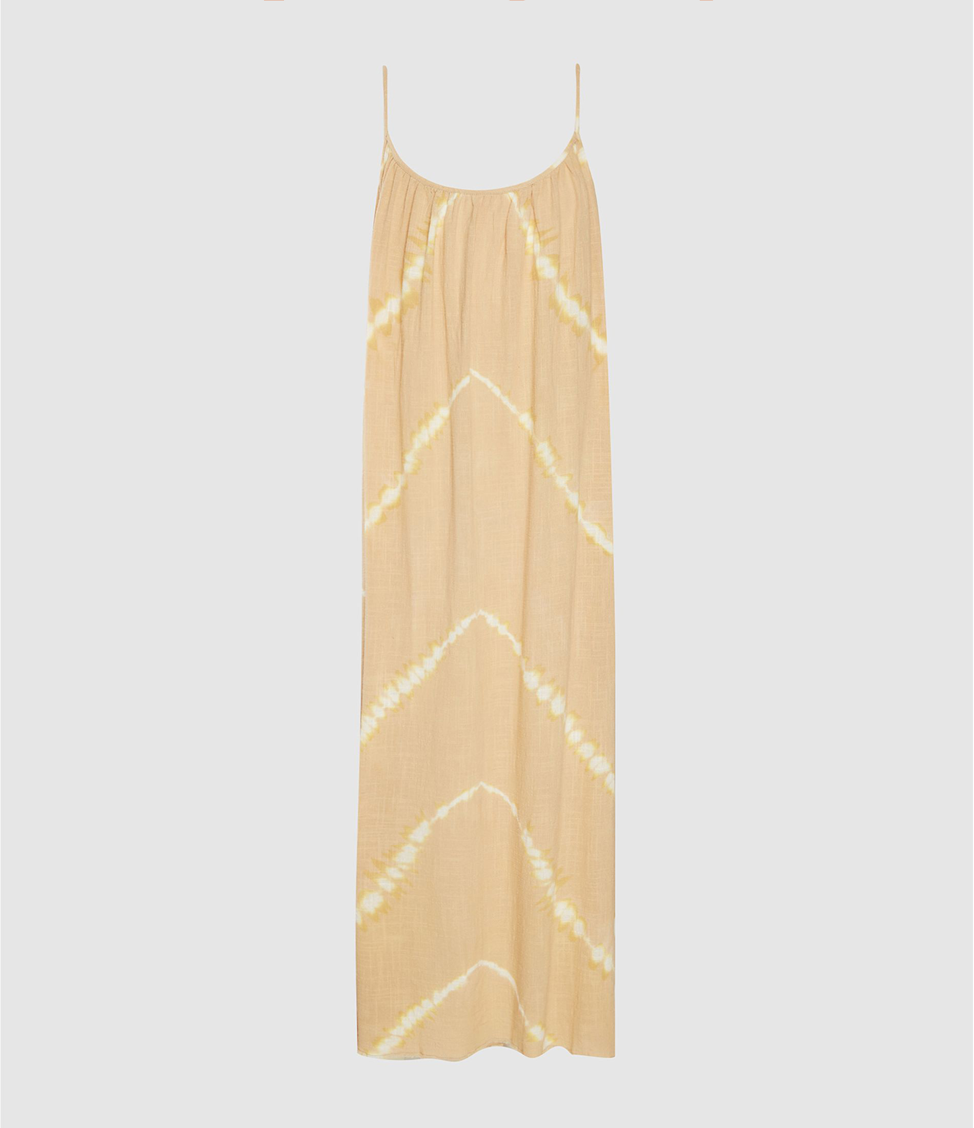 Palm Beach Tie-Dye Cafe Latte Maxi Dress, Exclusive to Lulli
