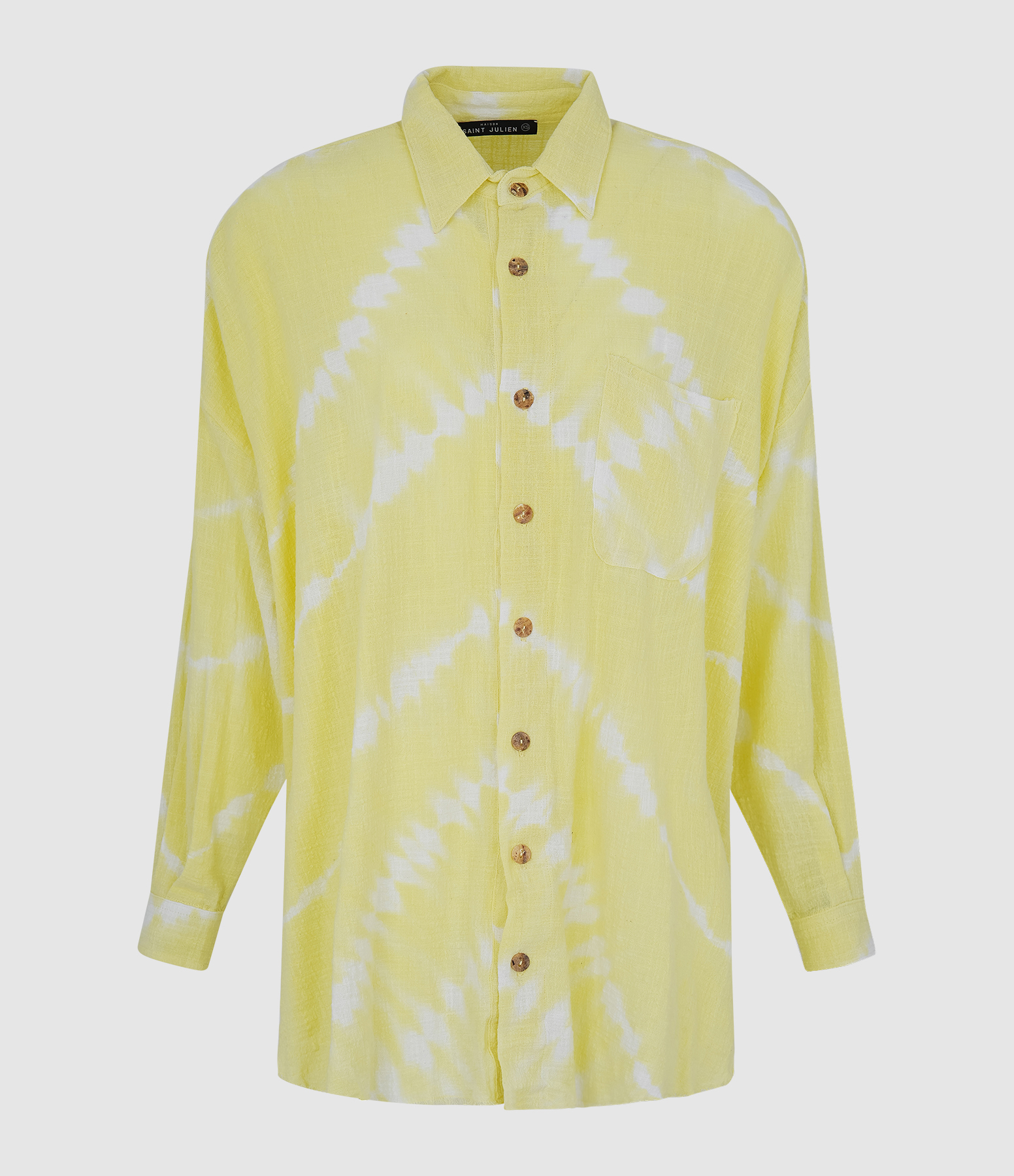 Mykonos Lemon Tie-Dye Shirt