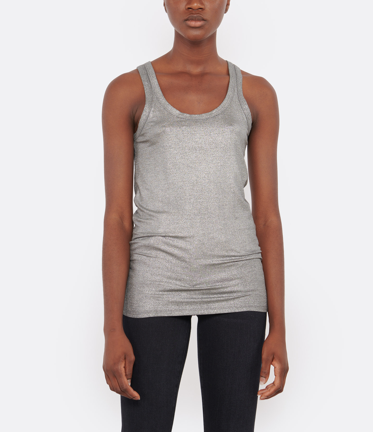Silver Tank Top