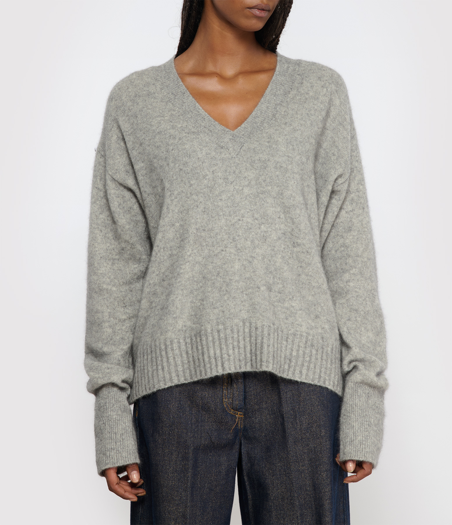 Mélange Grey Jumper