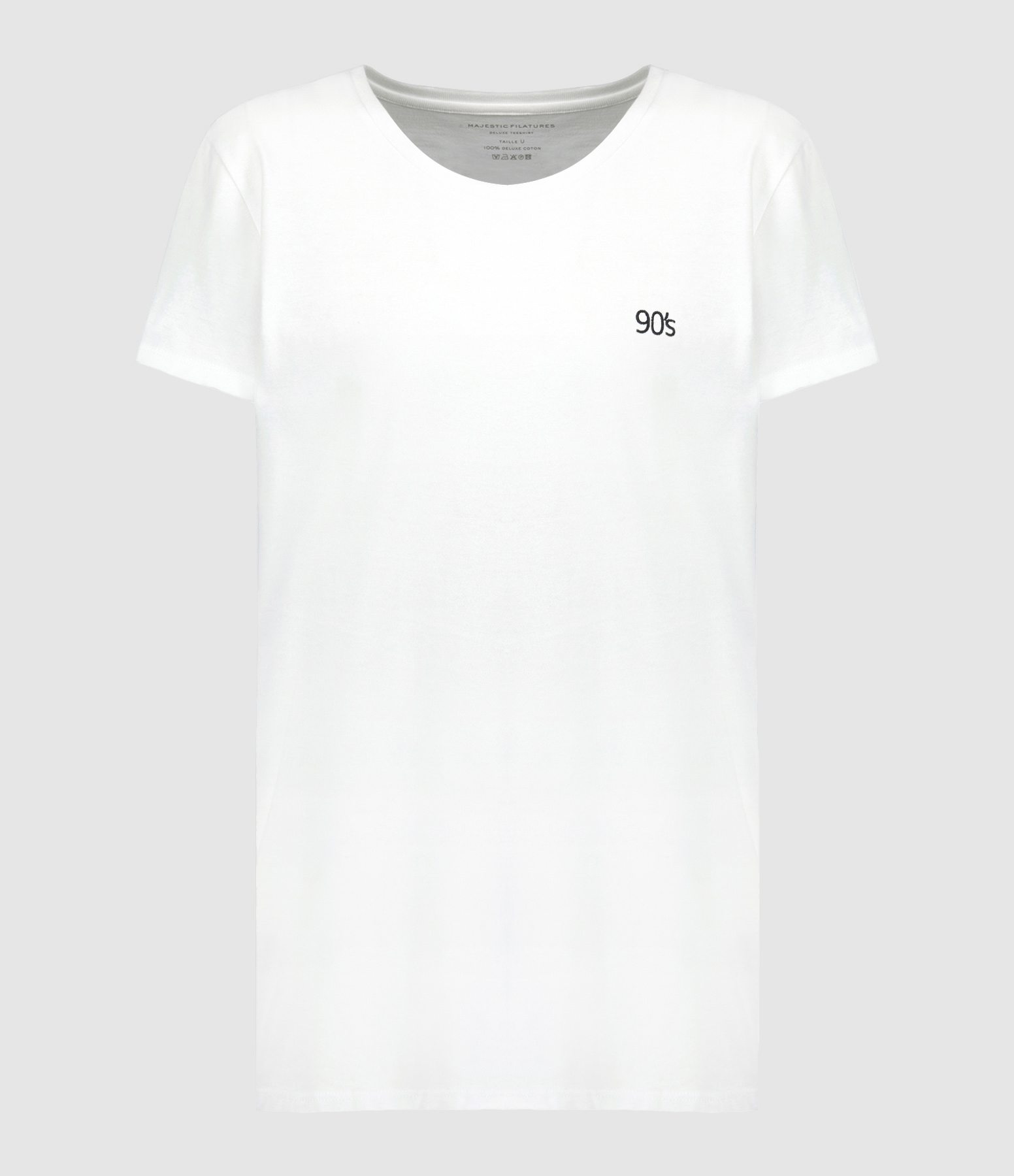 White T-shirt, Majestic x Wendy Swan collaboration