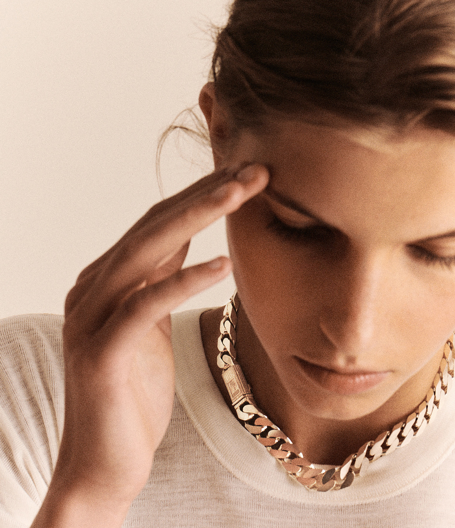 Marcel No. 1 Silver Necklace