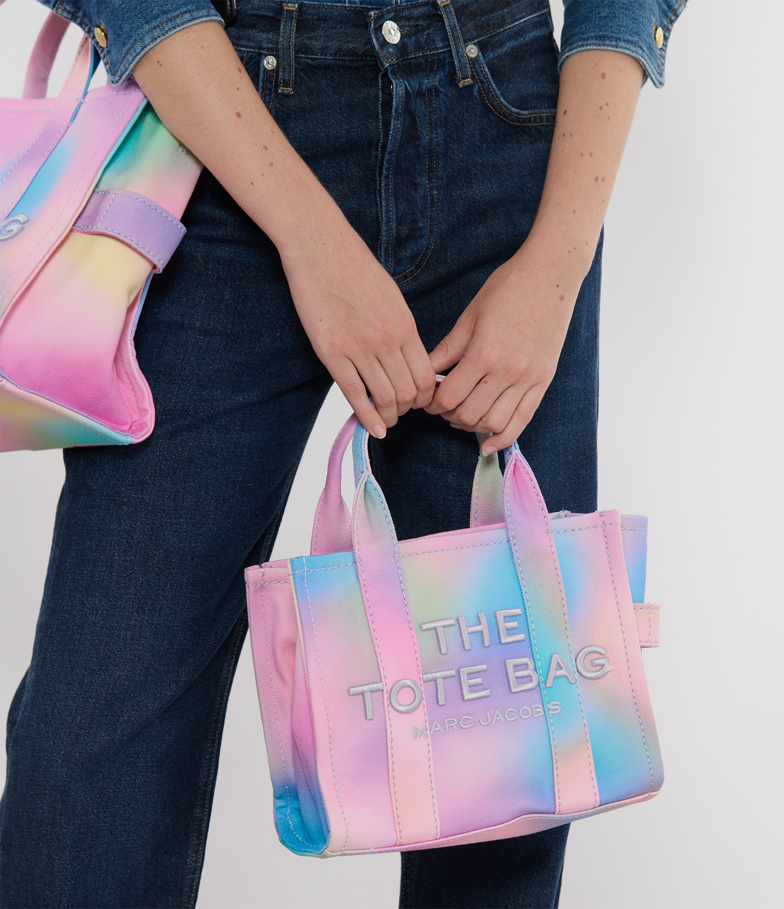 The Small Tote Bag – Blue Multi
