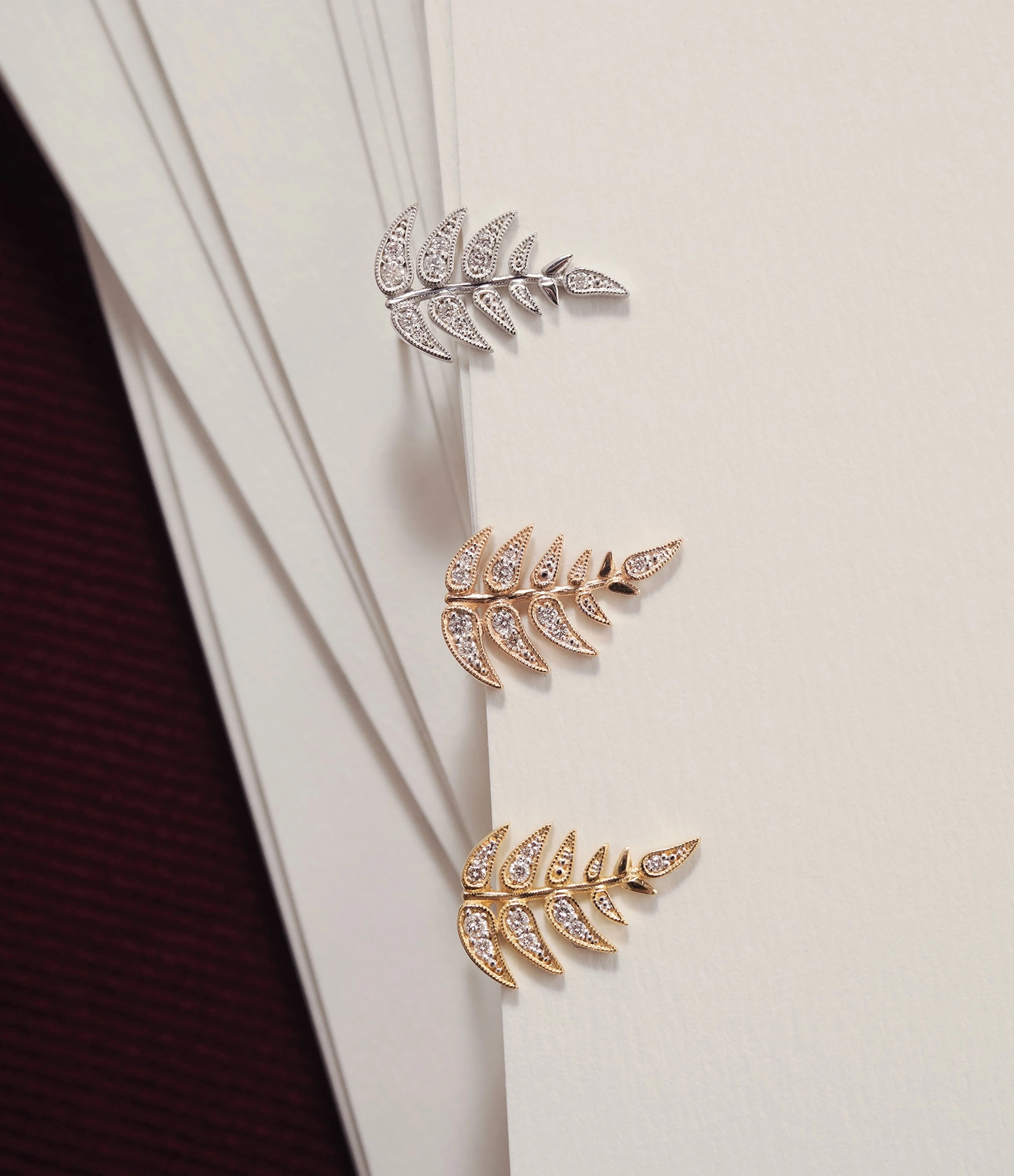 Filetta Single Earring, Small Style, Right Ear, Rose Gold