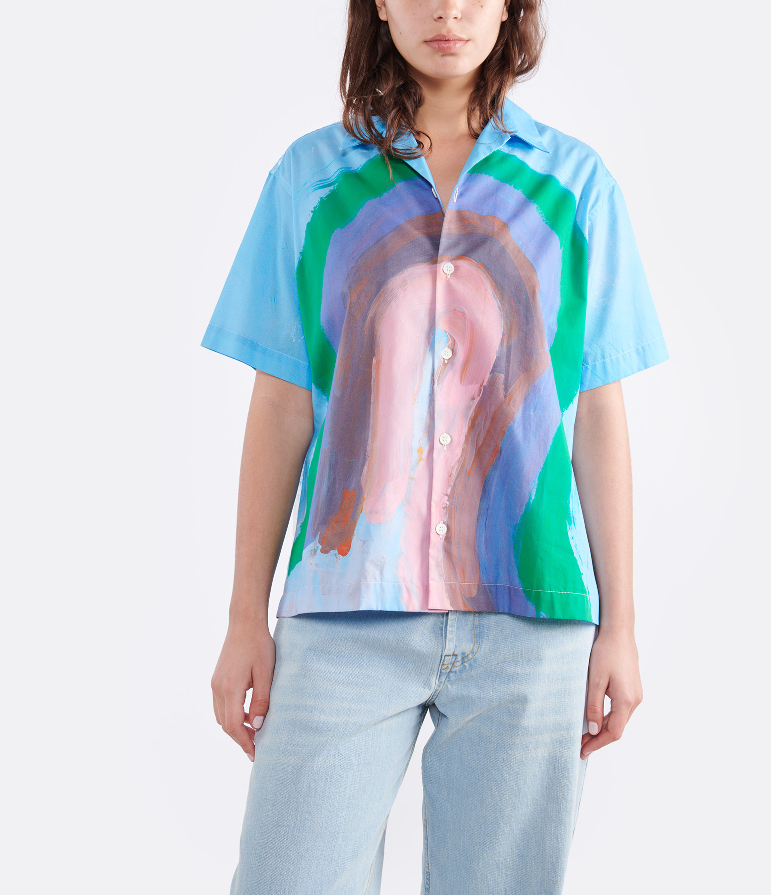 Multicoloured Rain Cotton Shirt