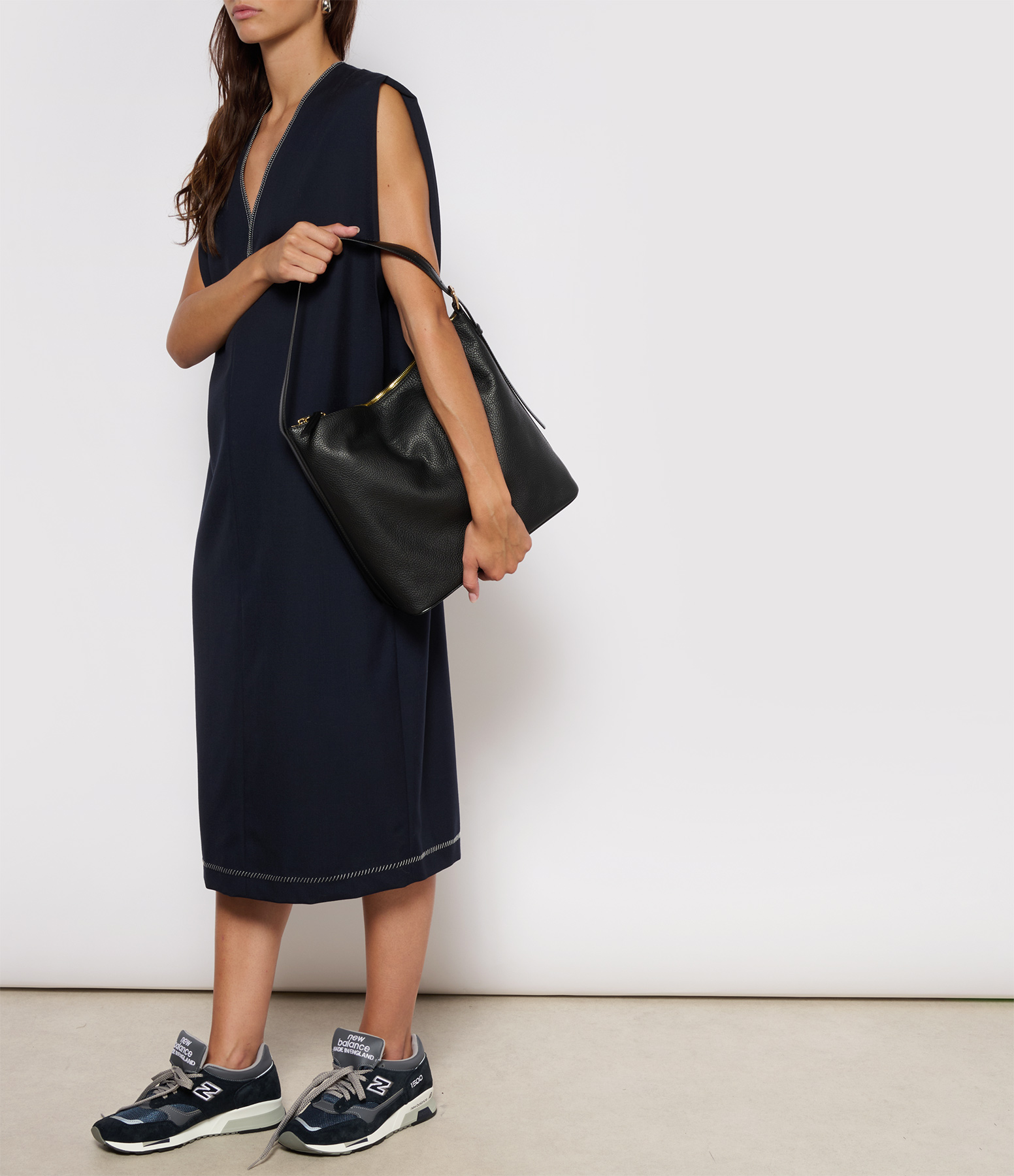 Blublack Wool Dress