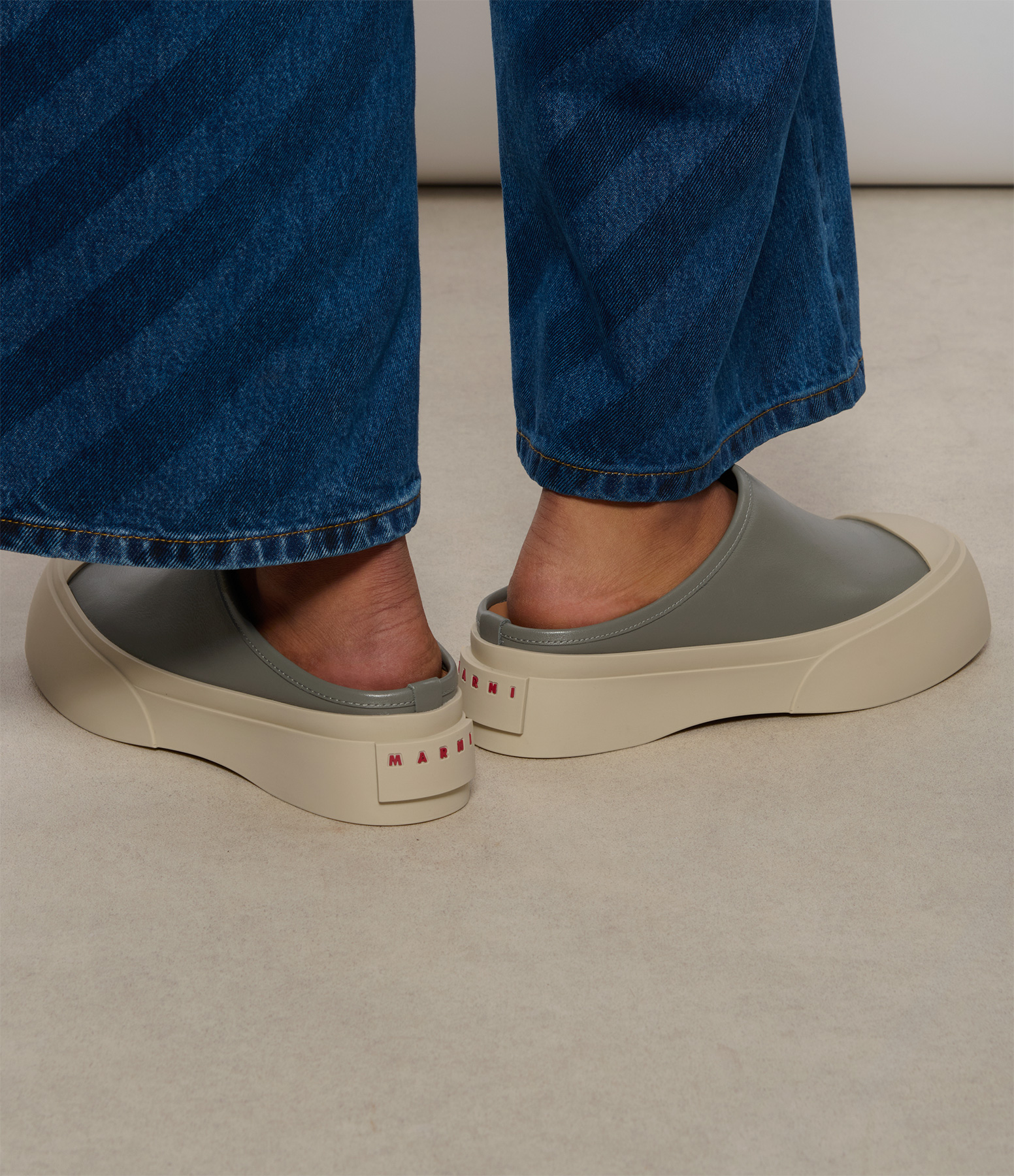 Neutral Grey Clogs