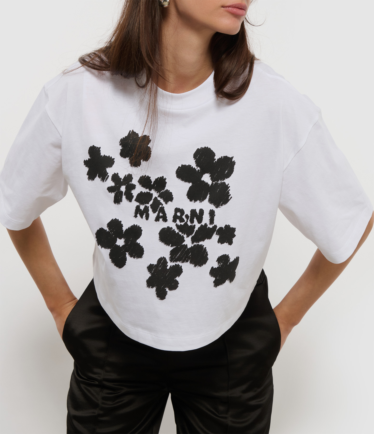 Lily White Boxy T-shirt