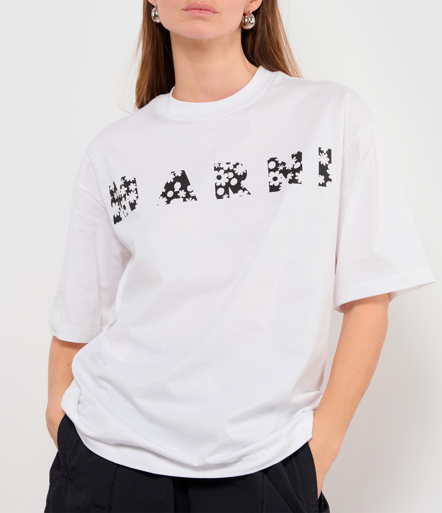 Pop Fields White T-shirt