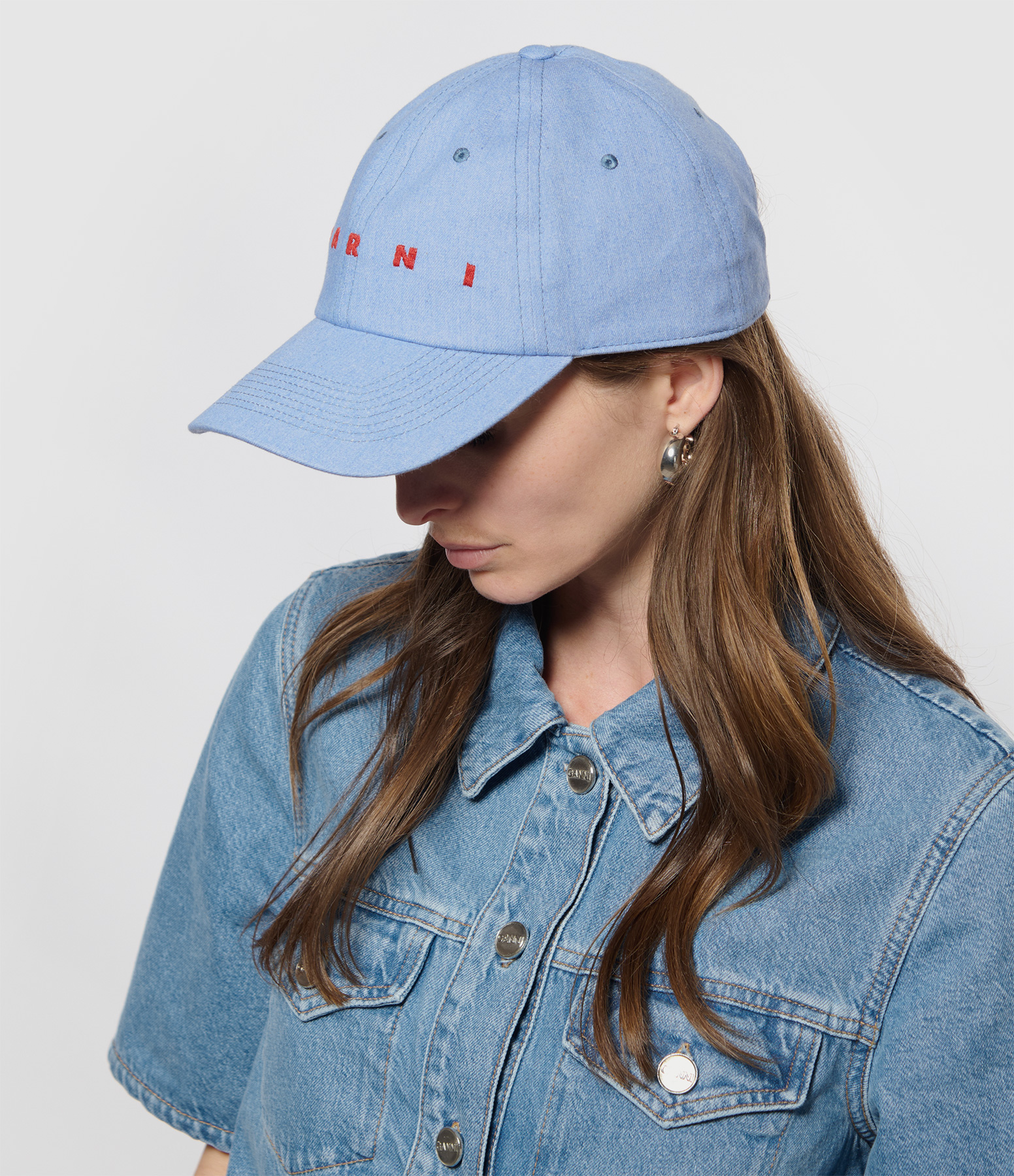 Iris Blue Cap