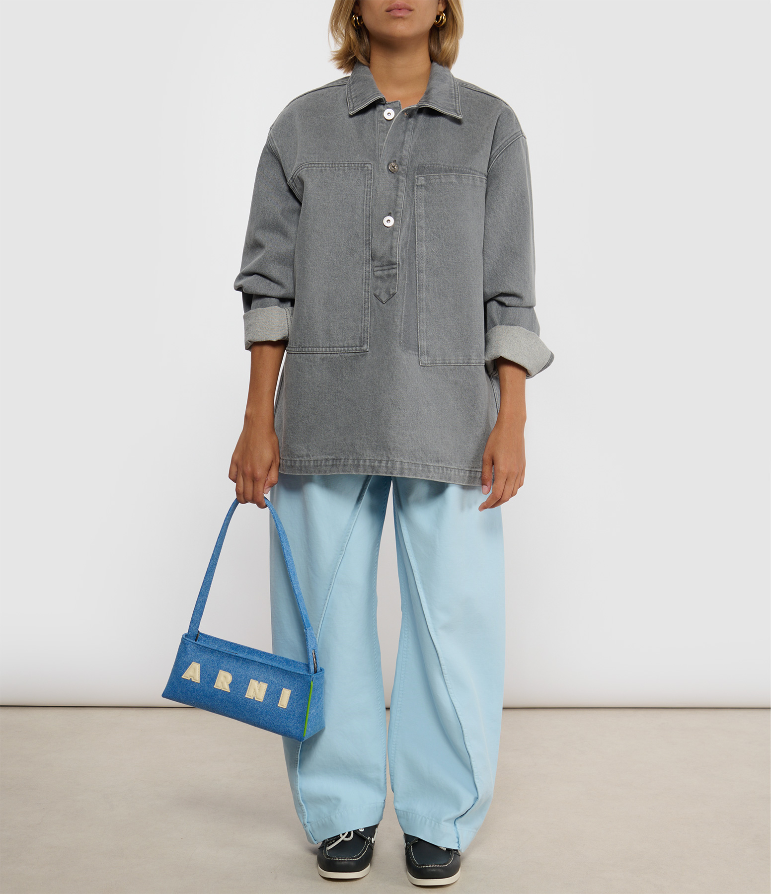 Museo Baguette Cobalt Bag