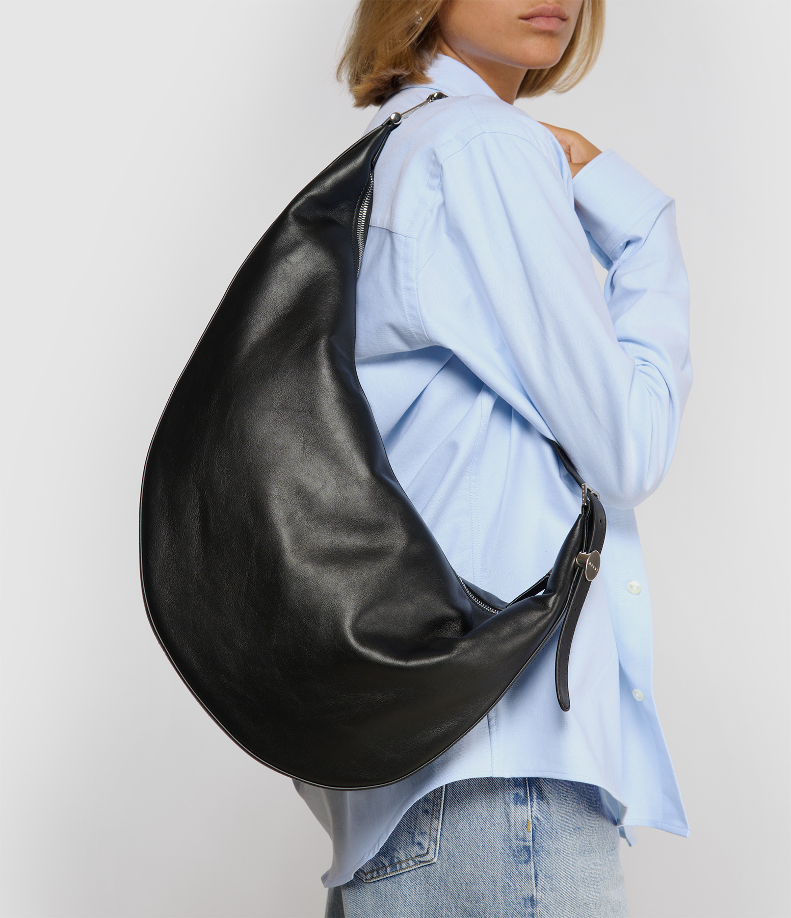 Small Black Hobo Bag