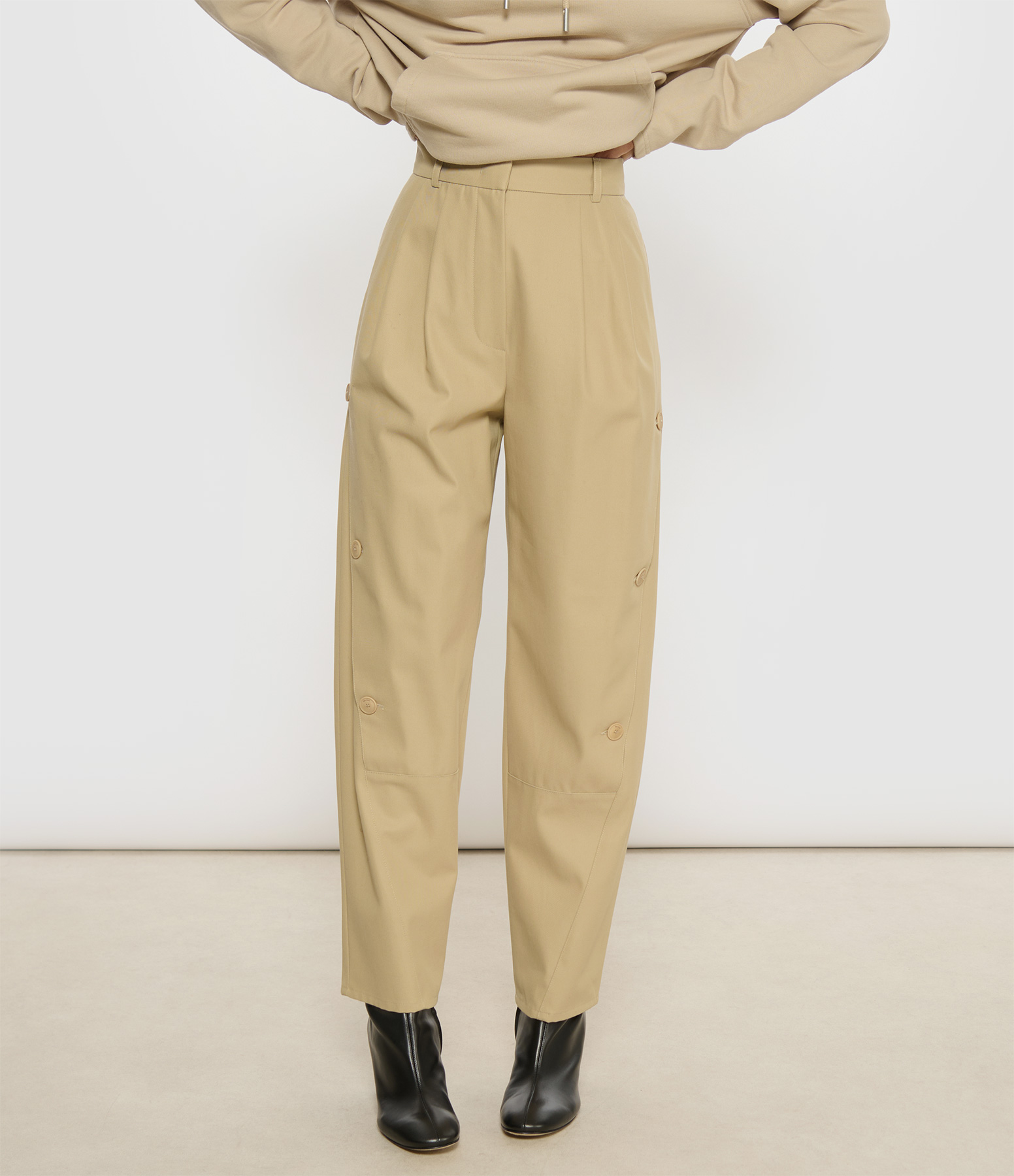 Duomo Beige Trousers