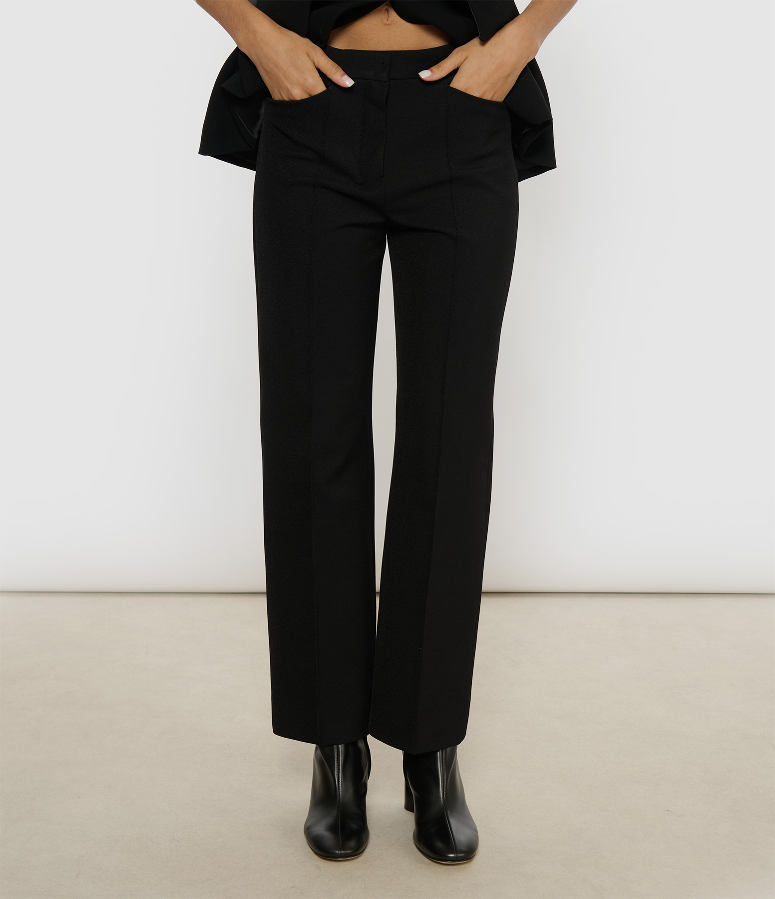Zaffiro Black Trousers
