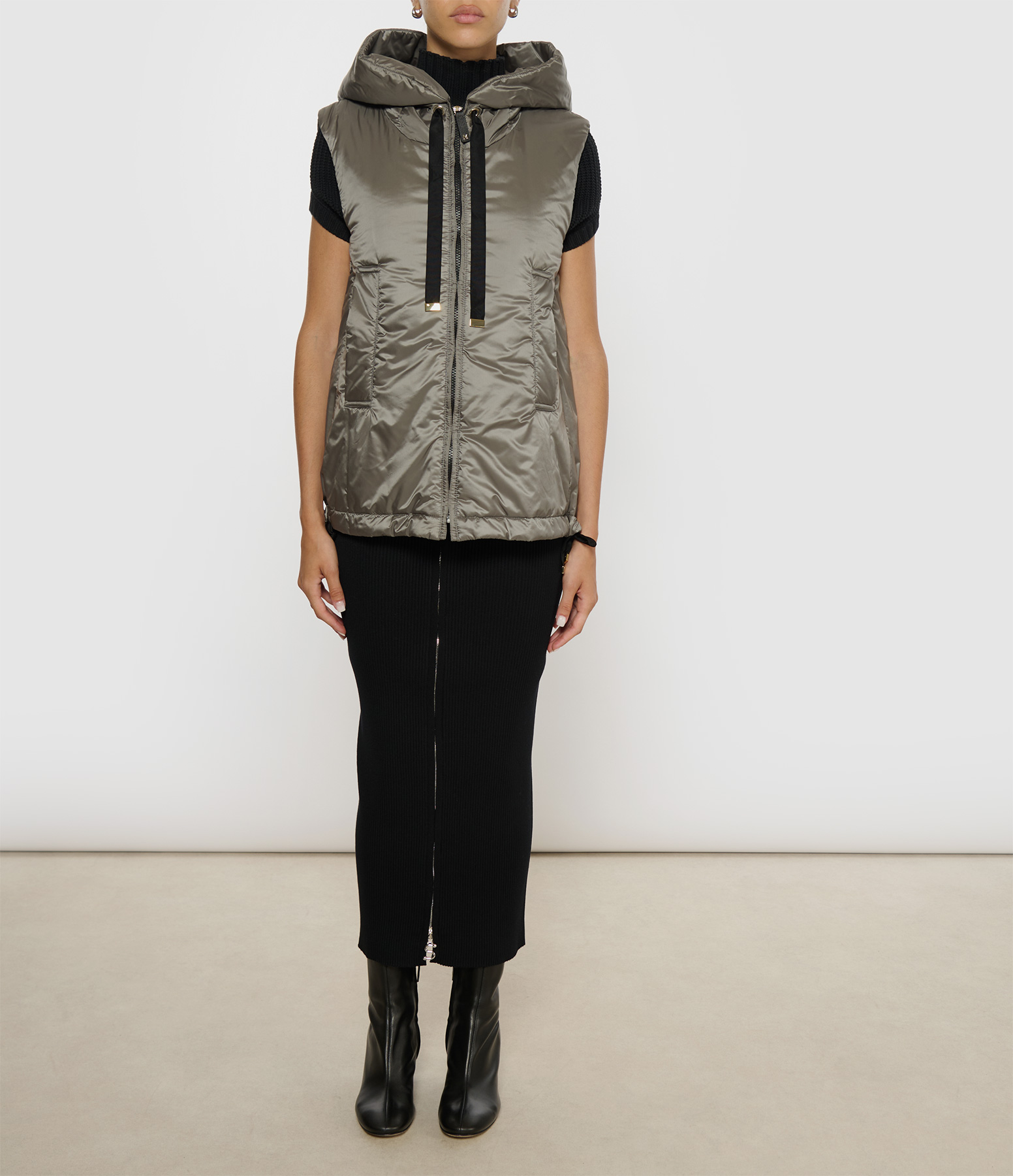 Greengo Grey Down Jacket