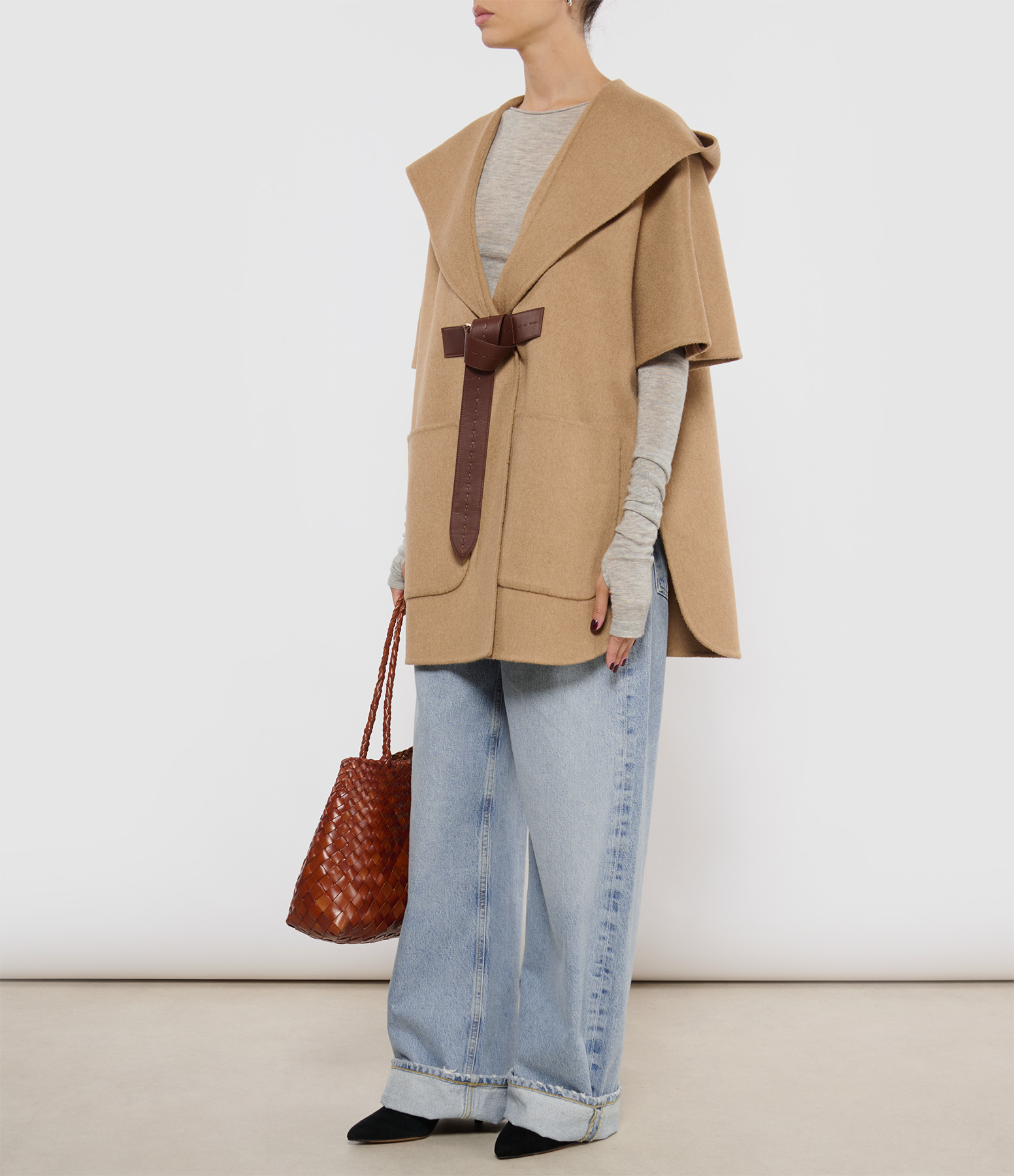 Newdorico Brown Coat